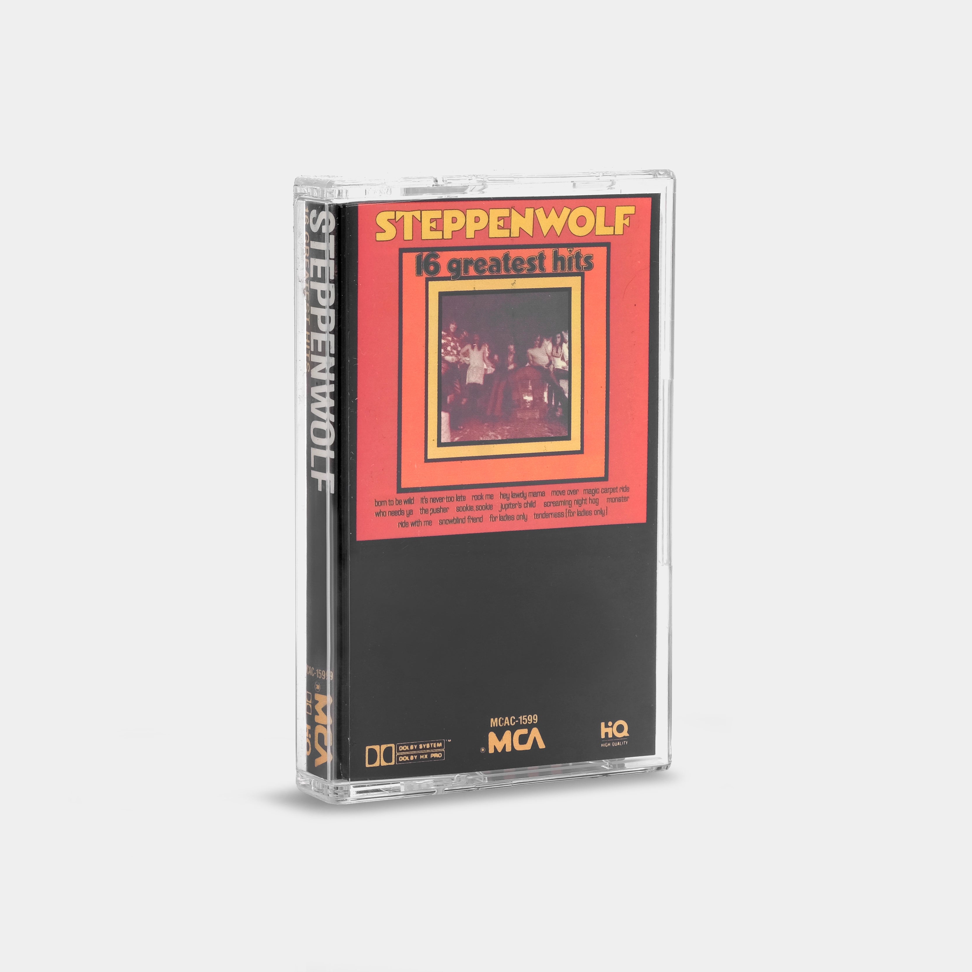 Steppenwolf - 16 Greatest Hits Cassette Tape