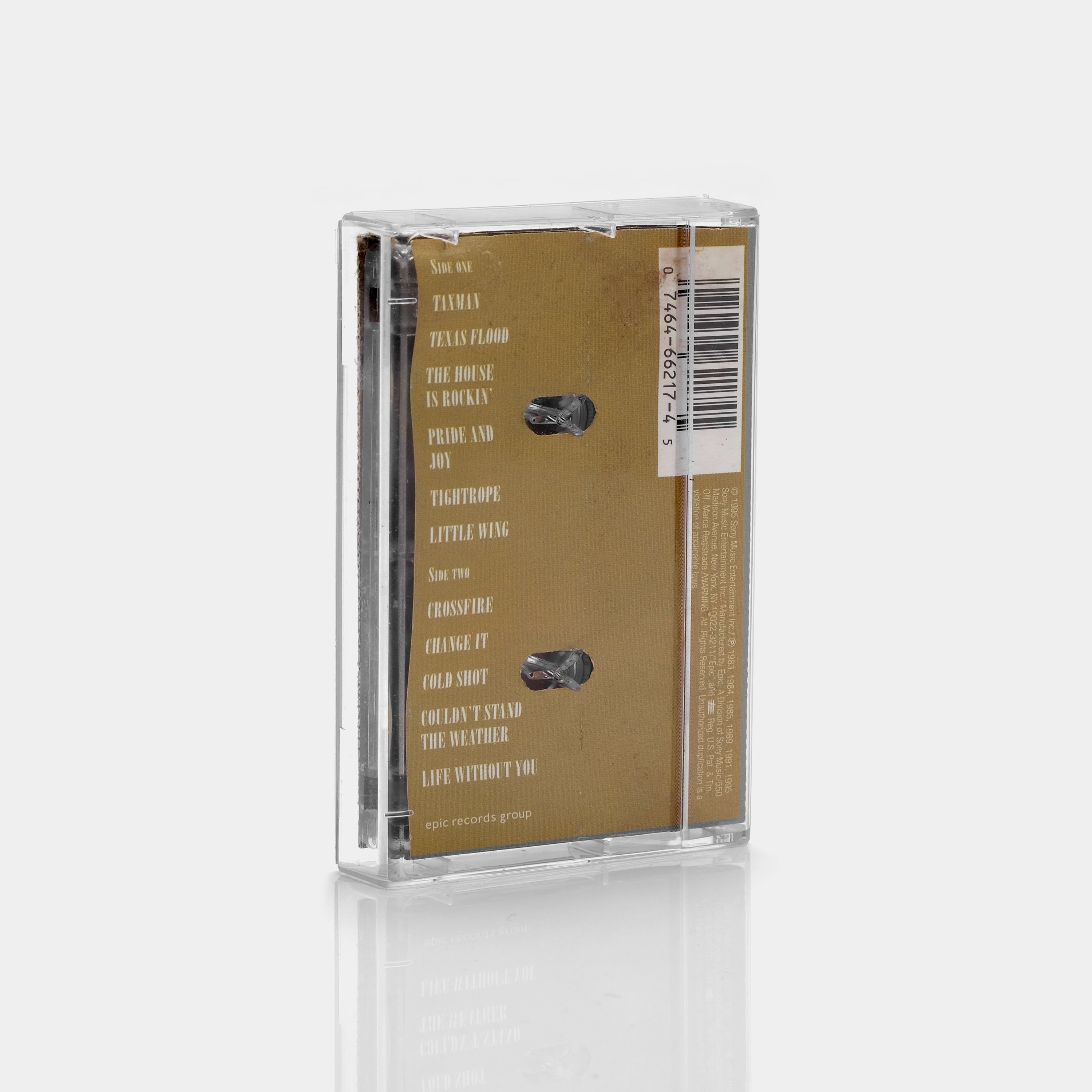 Stevie Ray Vaughan & Double Trouble - Greatest Hits Cassette Tape