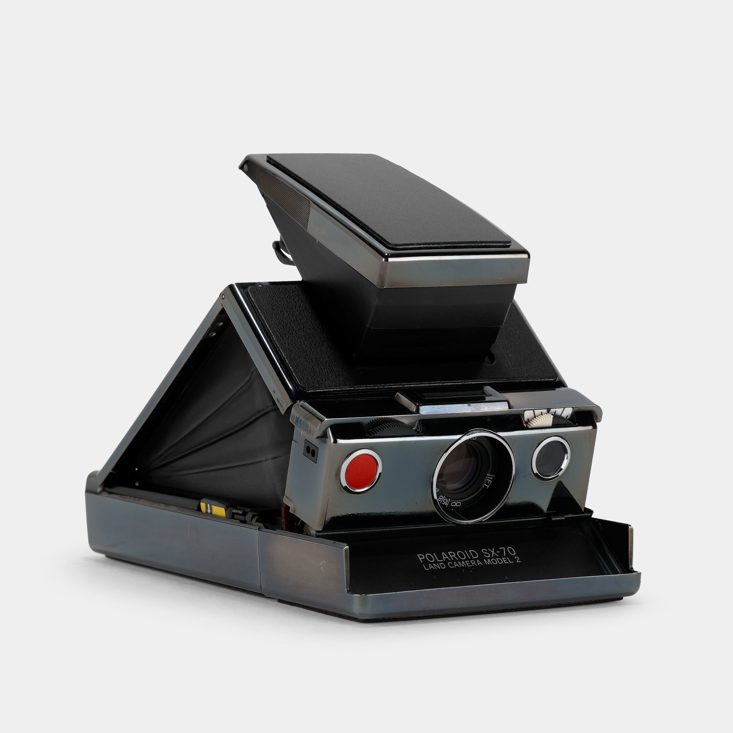Polaroid SX-70 Model 2 Prototype Mirror Finish Folding Instant Film Camera