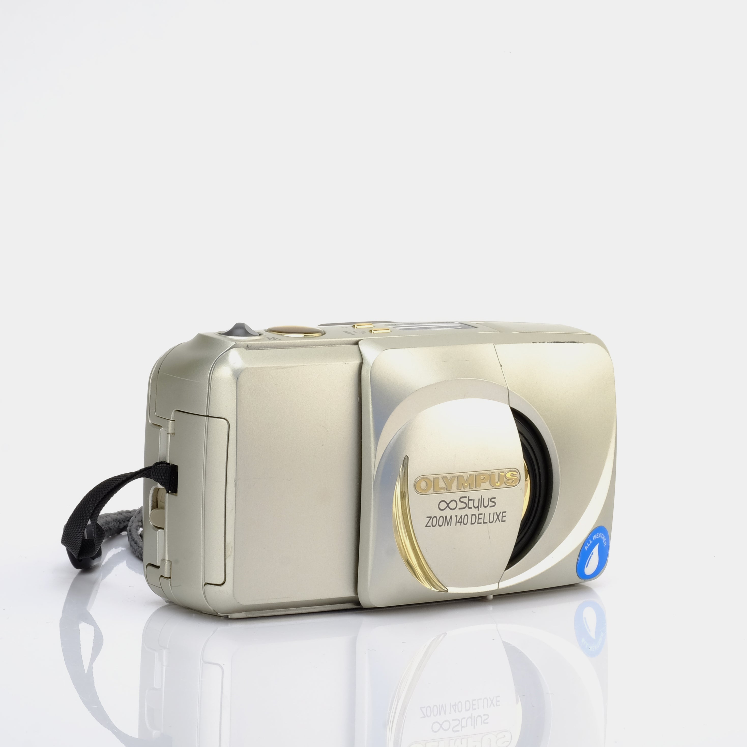 Olympus ∞ Infinity Stylus Zoom 140 Deluxe 35mm Point and Shoot Film Camera