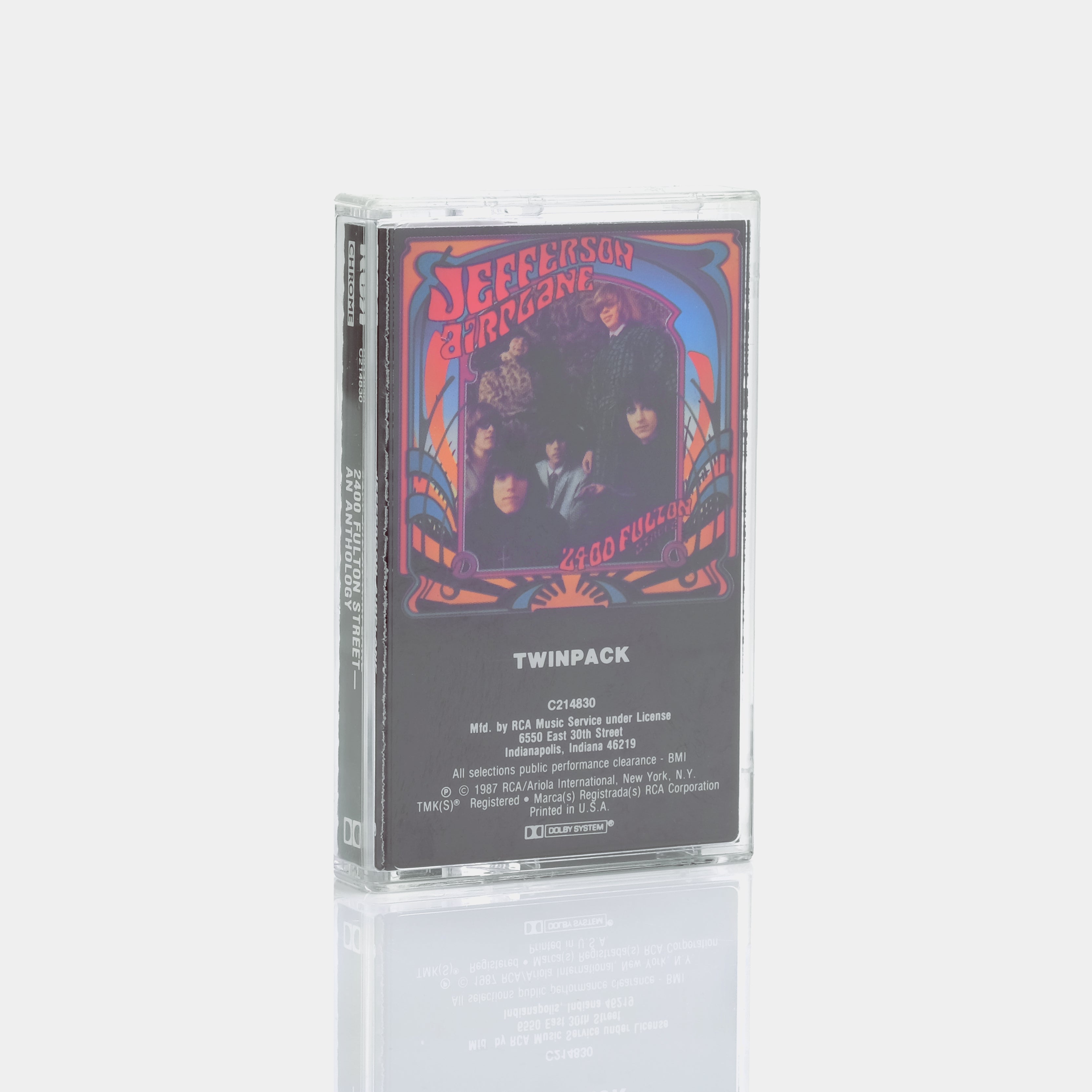 Jefferson Airplane - 2400 Fulton Street Cassette Tape