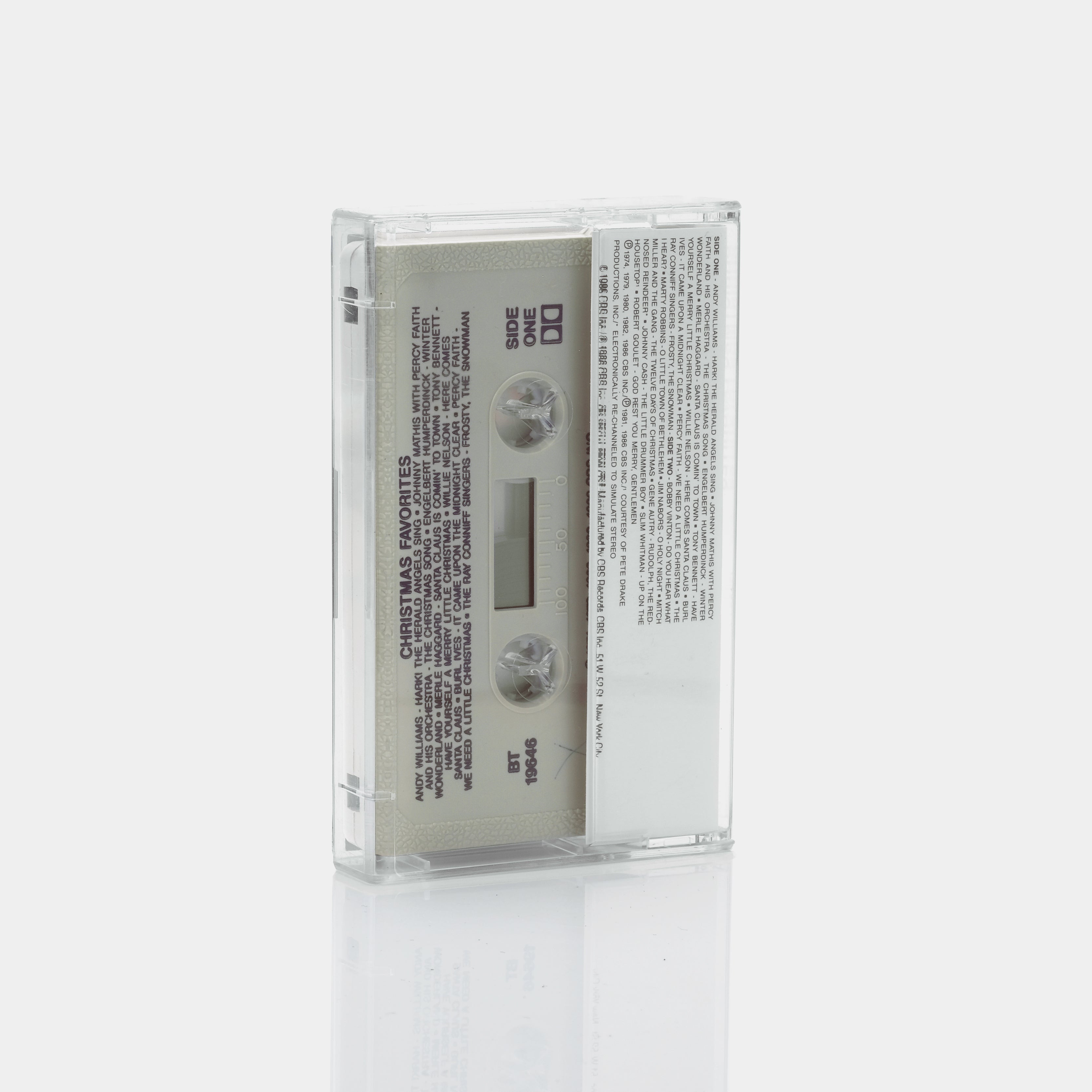 50 Christmas Favorites Album (Album No. 1) Cassette Tape