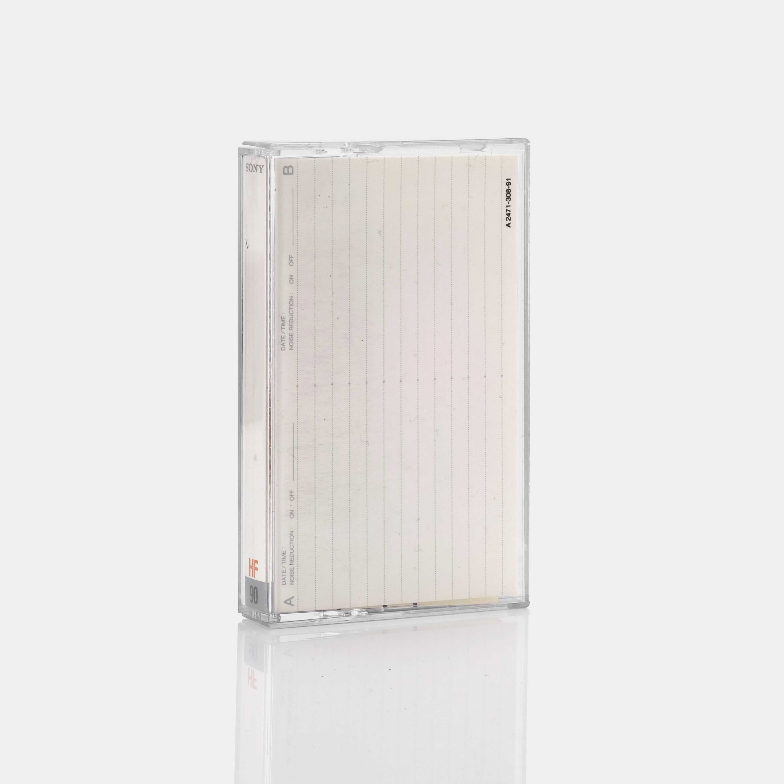 Sony HF90 Type I 90 Min Blank Cassette Tape