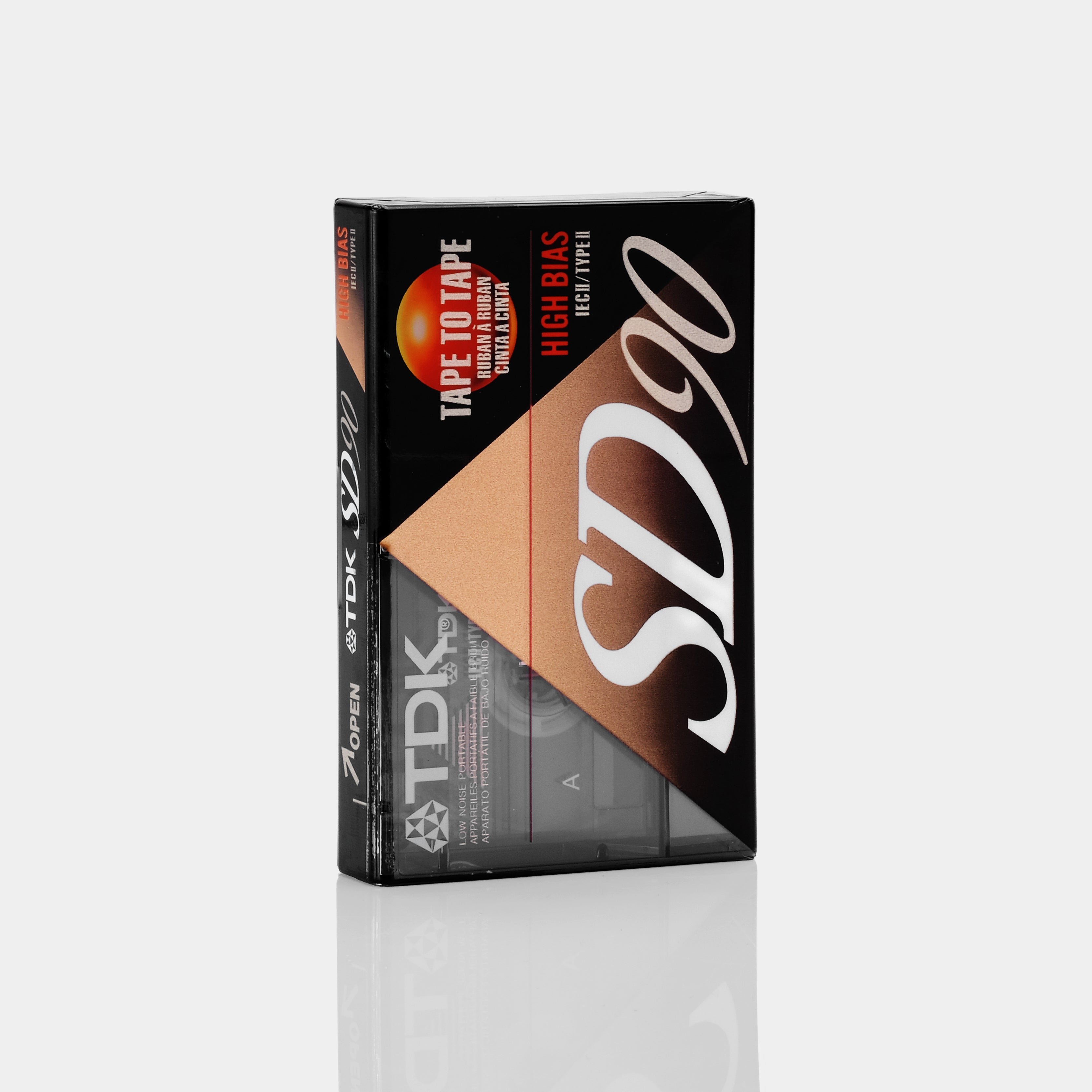 TDK SD90 Type II 90 Min Blank Cassette Tape
