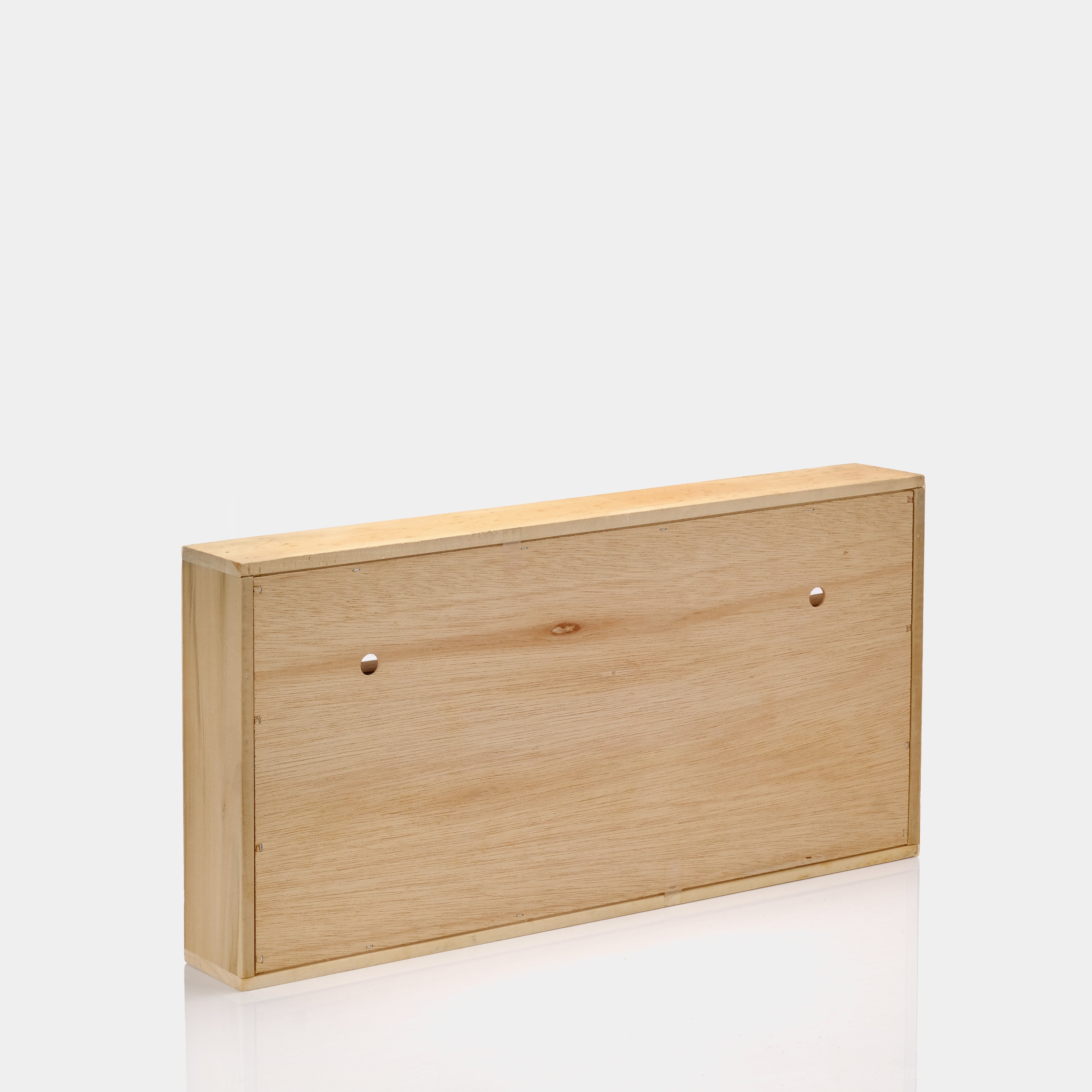 Wood Cassette Storage Shelf for 40 Cassettes