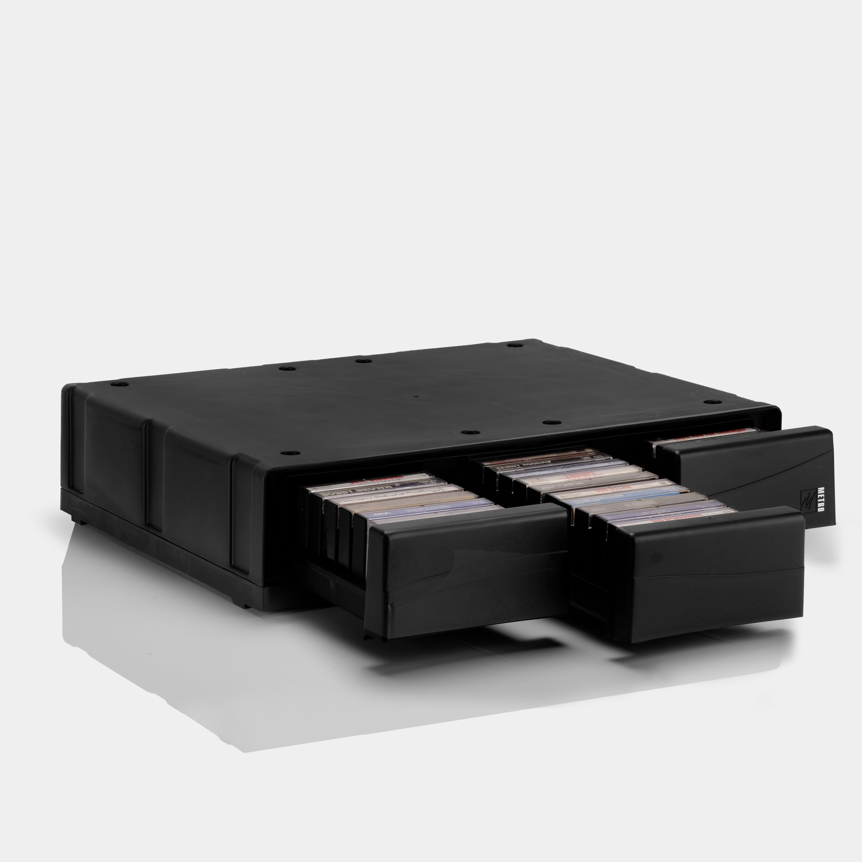 Metro Cassette Tape Storage Drawers