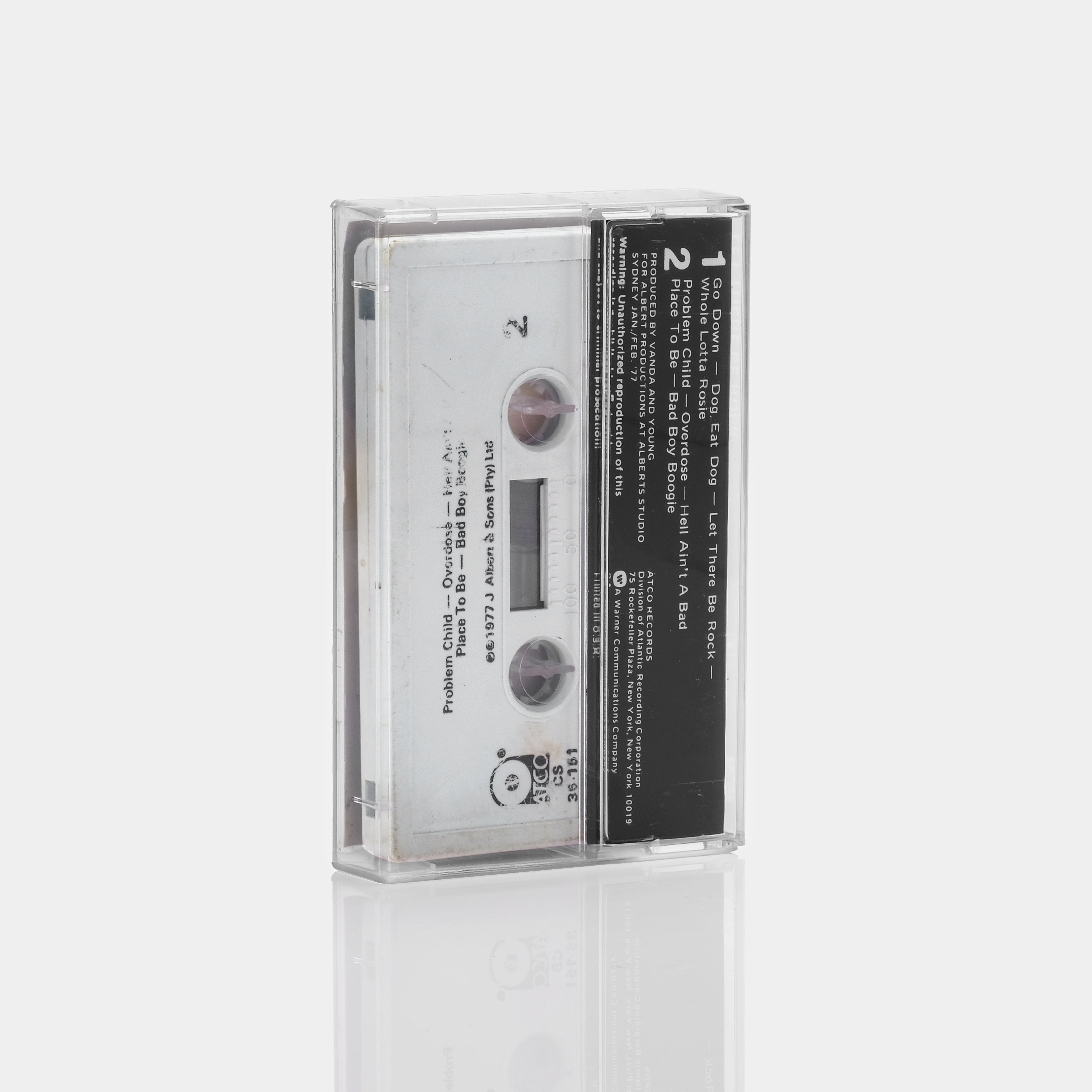 AC/DC - Let There Be Rock Cassette Tape