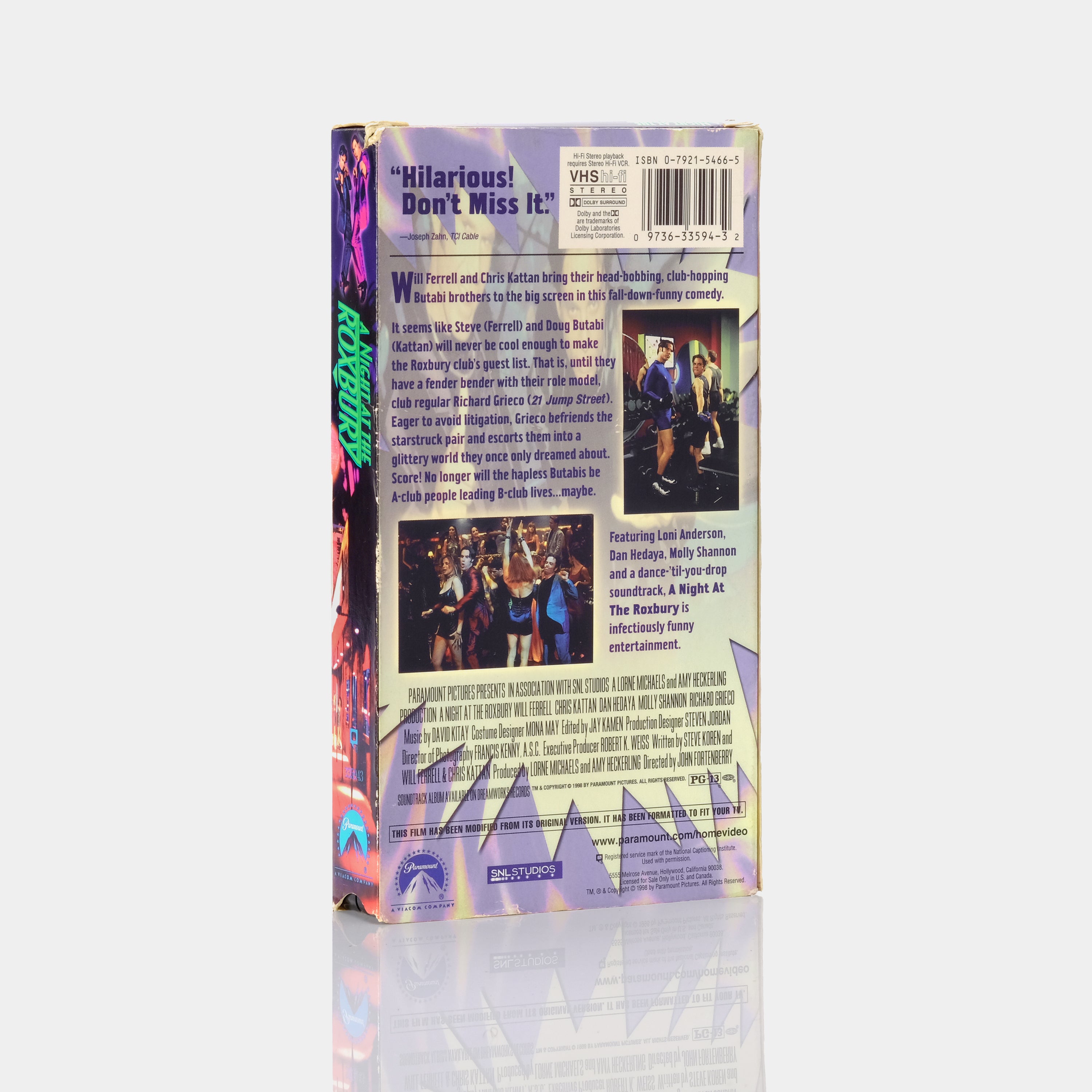 A Night at the Roxbury VHS Tape