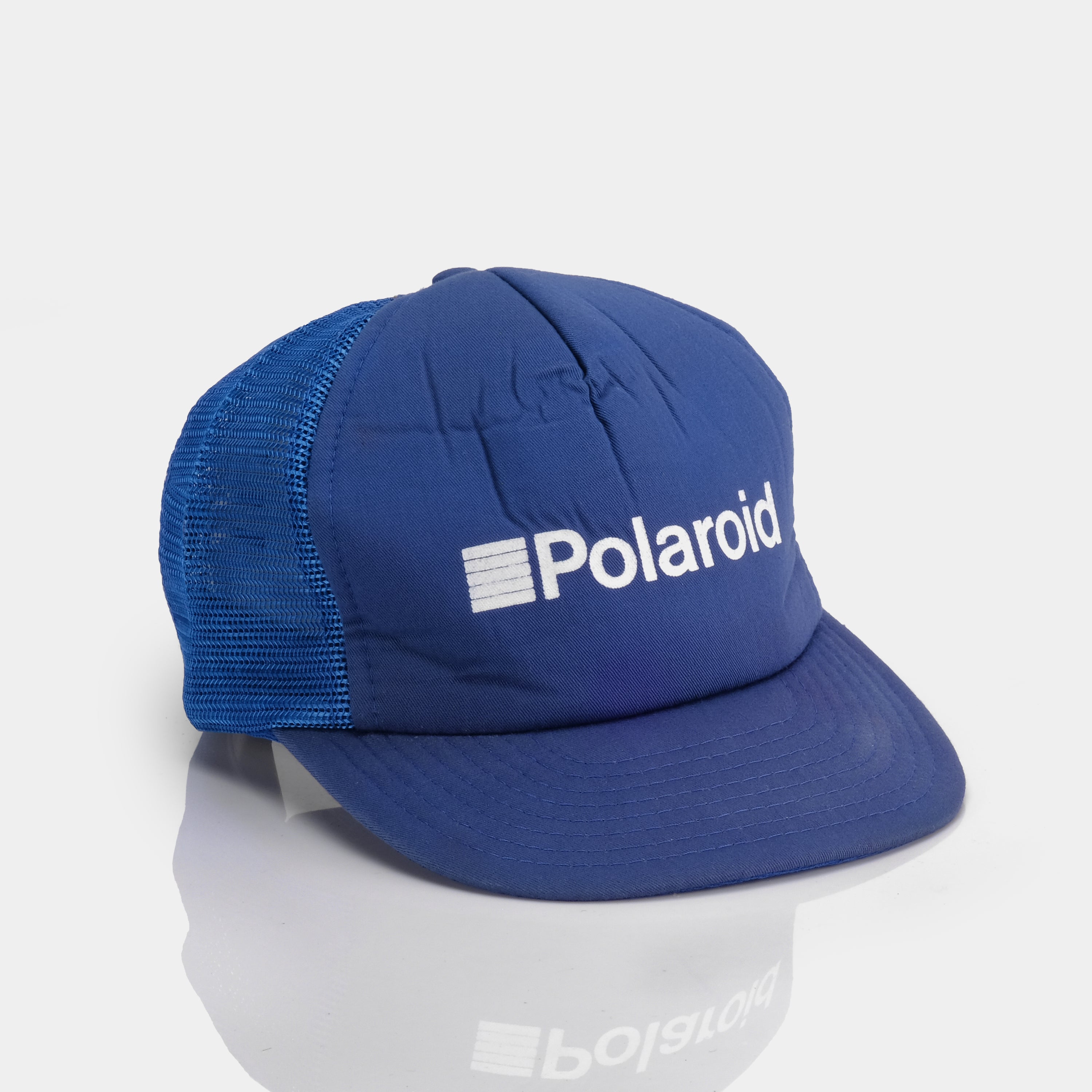 Vintage Polaroid Blue Cap