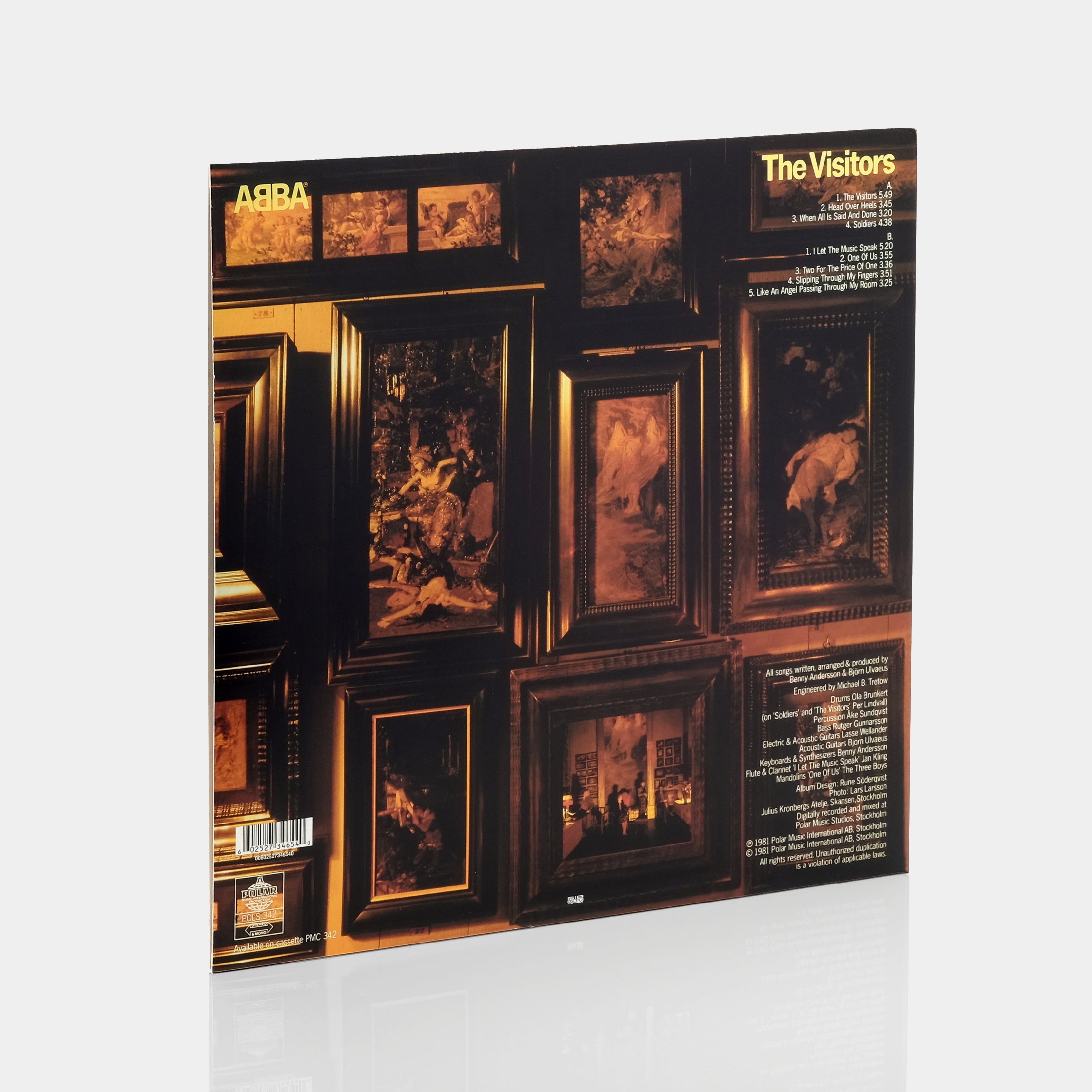 ABBA - The Visitors LP Vinyl Record