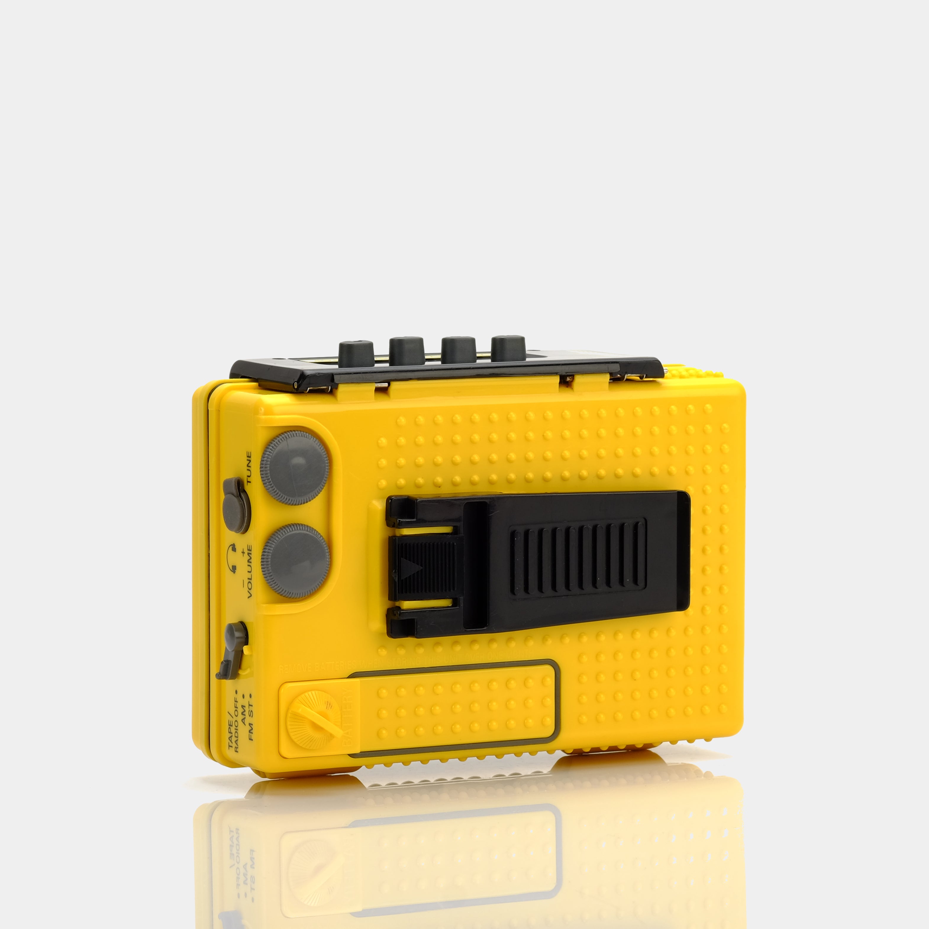 General Electric Action Weatherized 3-5490A AM/FM Portable Cassette Player