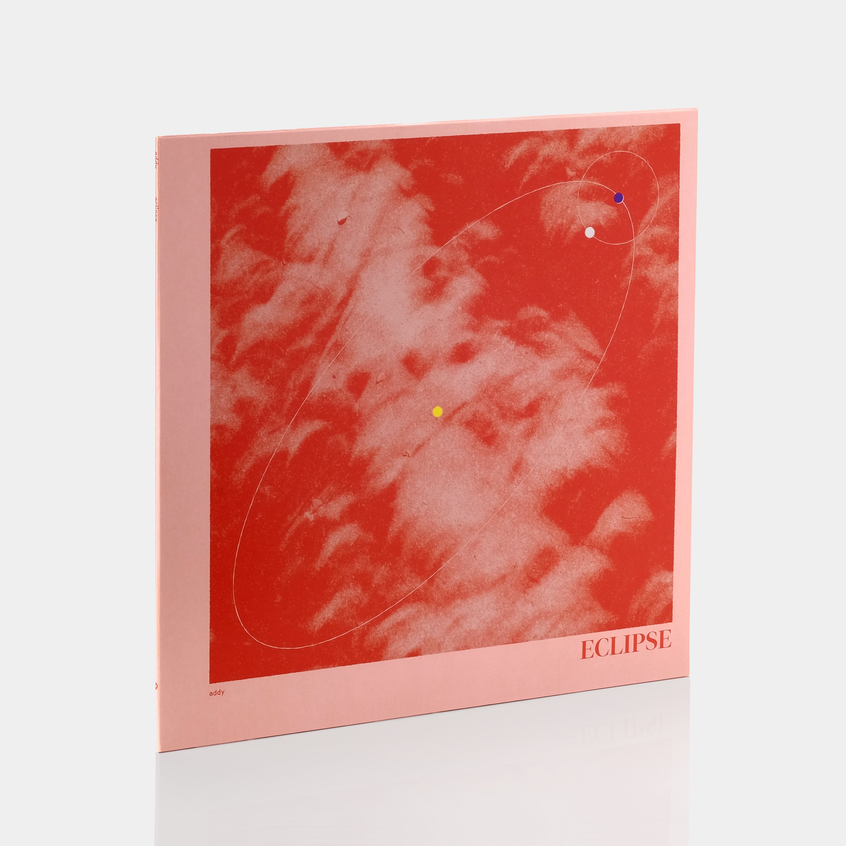 Addy - Eclipse LP Red & Cloudy Clear Vinyl Record