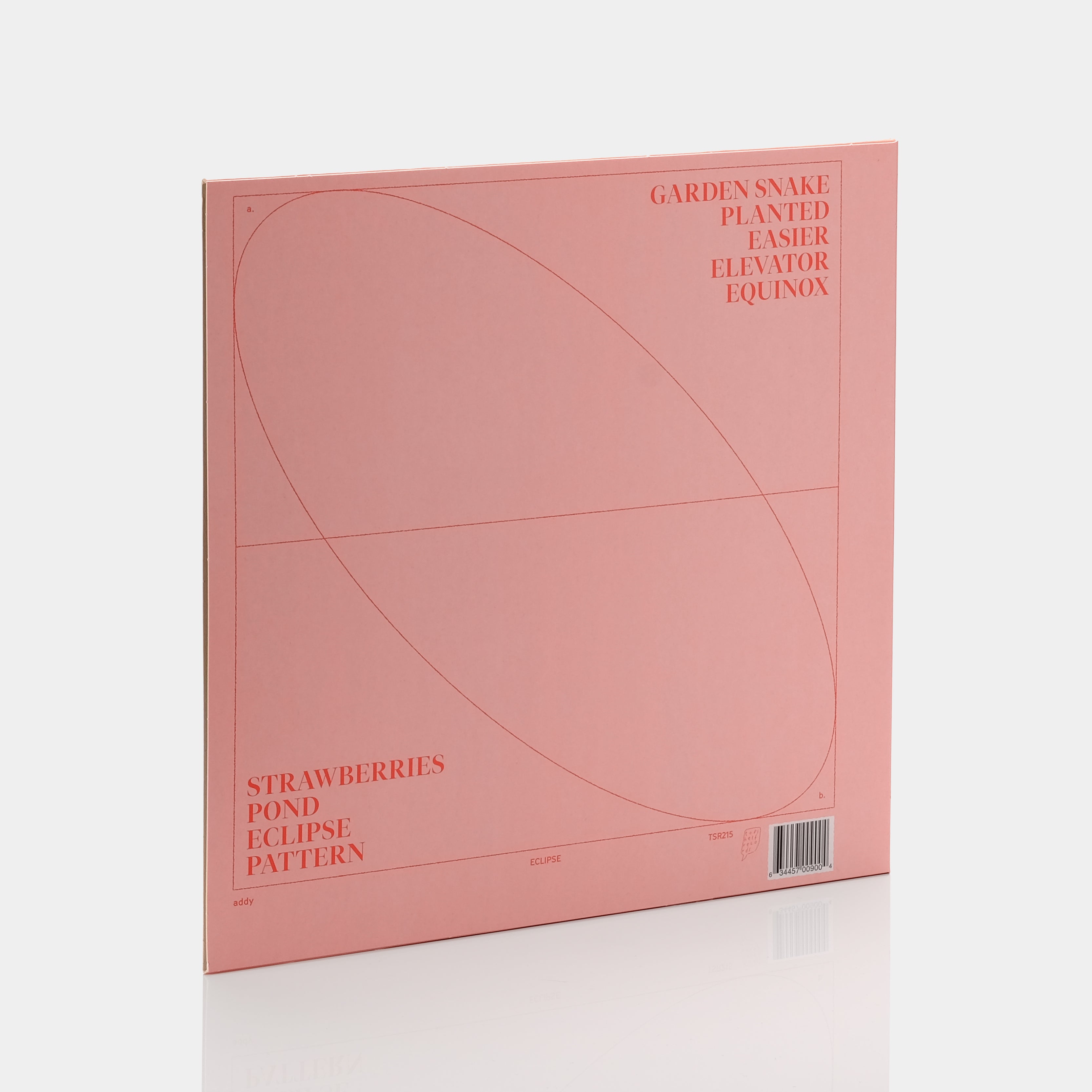 Addy - Eclipse LP Red & Cloudy Clear Vinyl Record