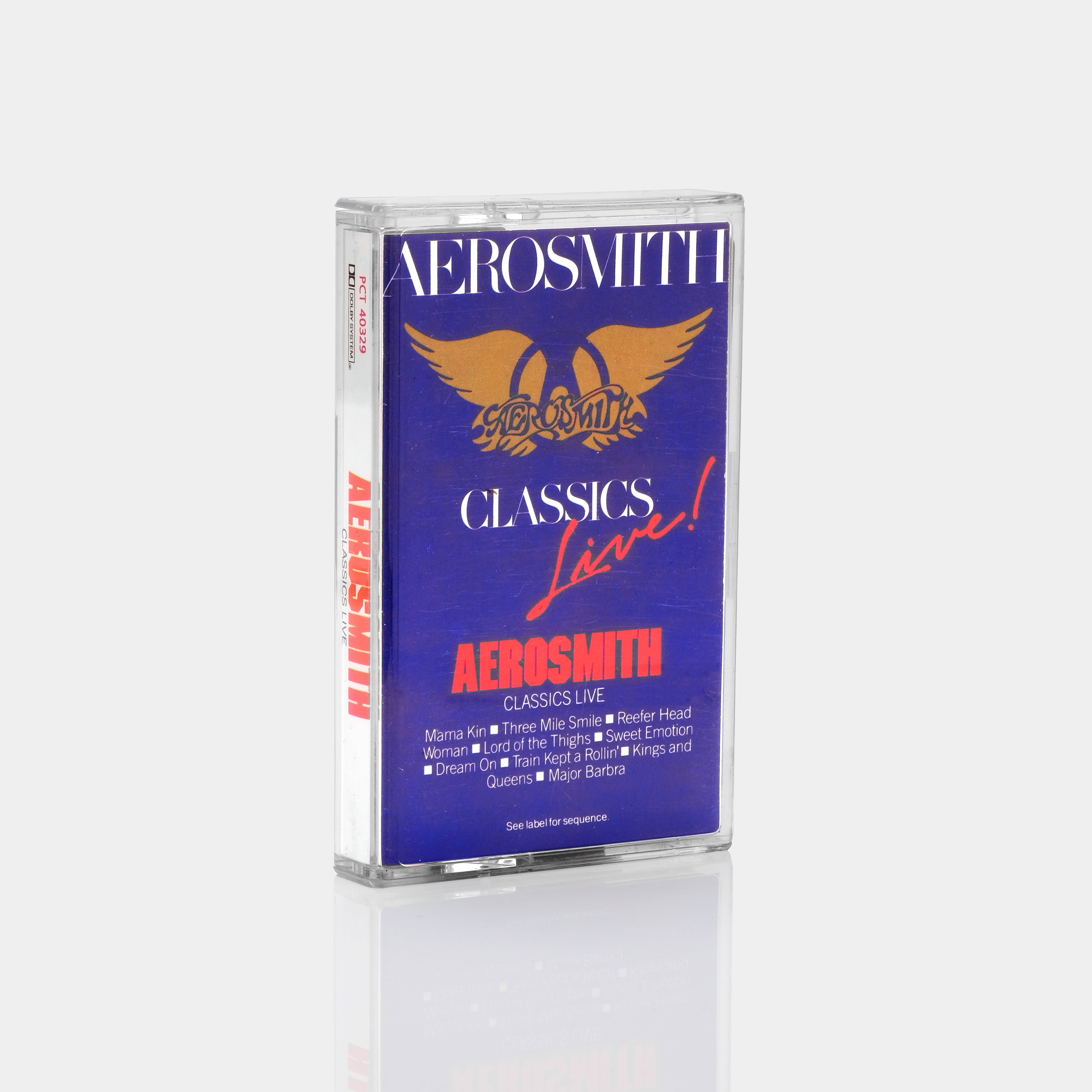 Aerosmith - Classics Live Cassette Tape