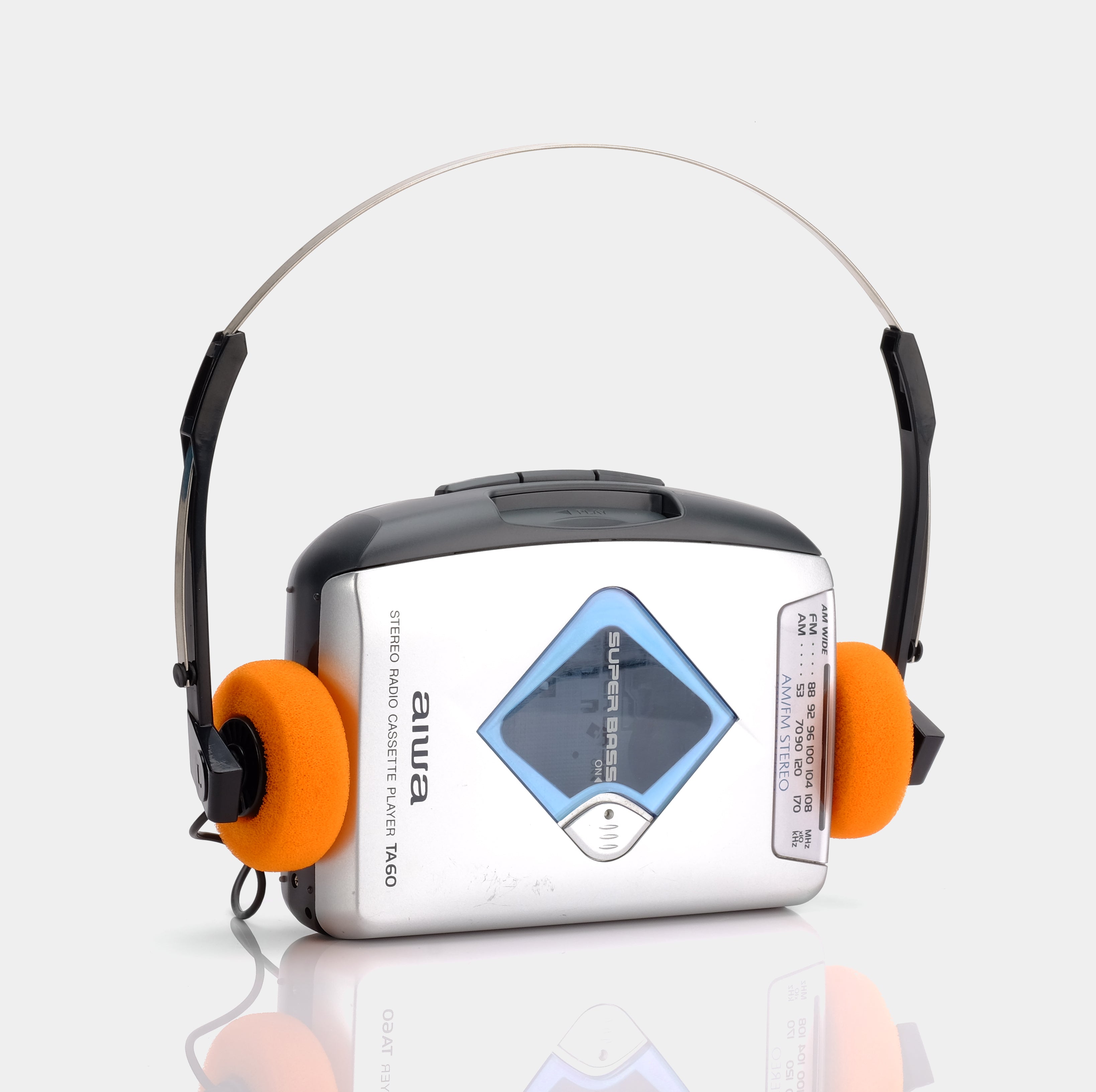 Aiwa TA60 AM/FM Portable Cassette Player