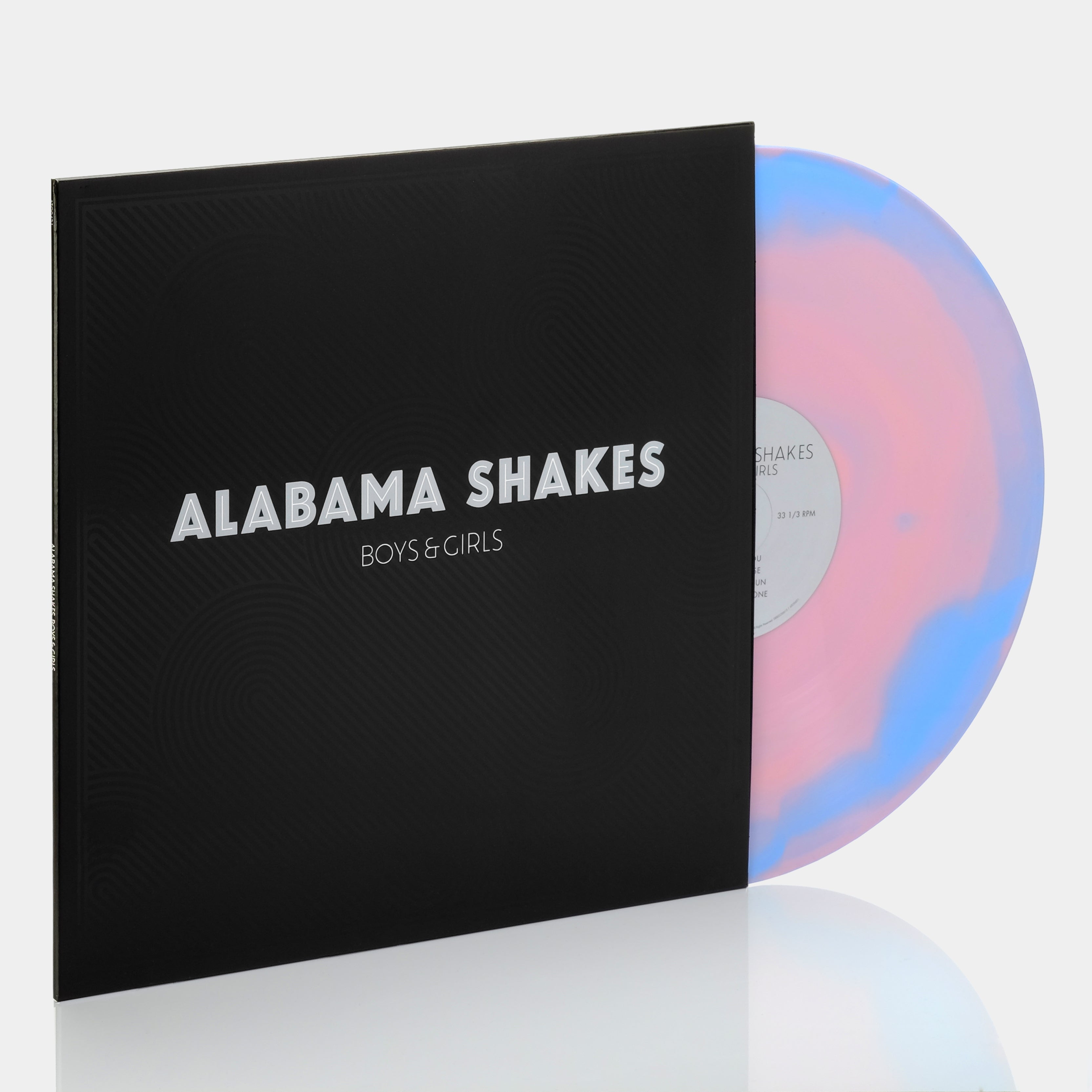 Alabama Shakes - Boys & Girls Limited Edition LP Pastel Pink & Purple Vinyl Record