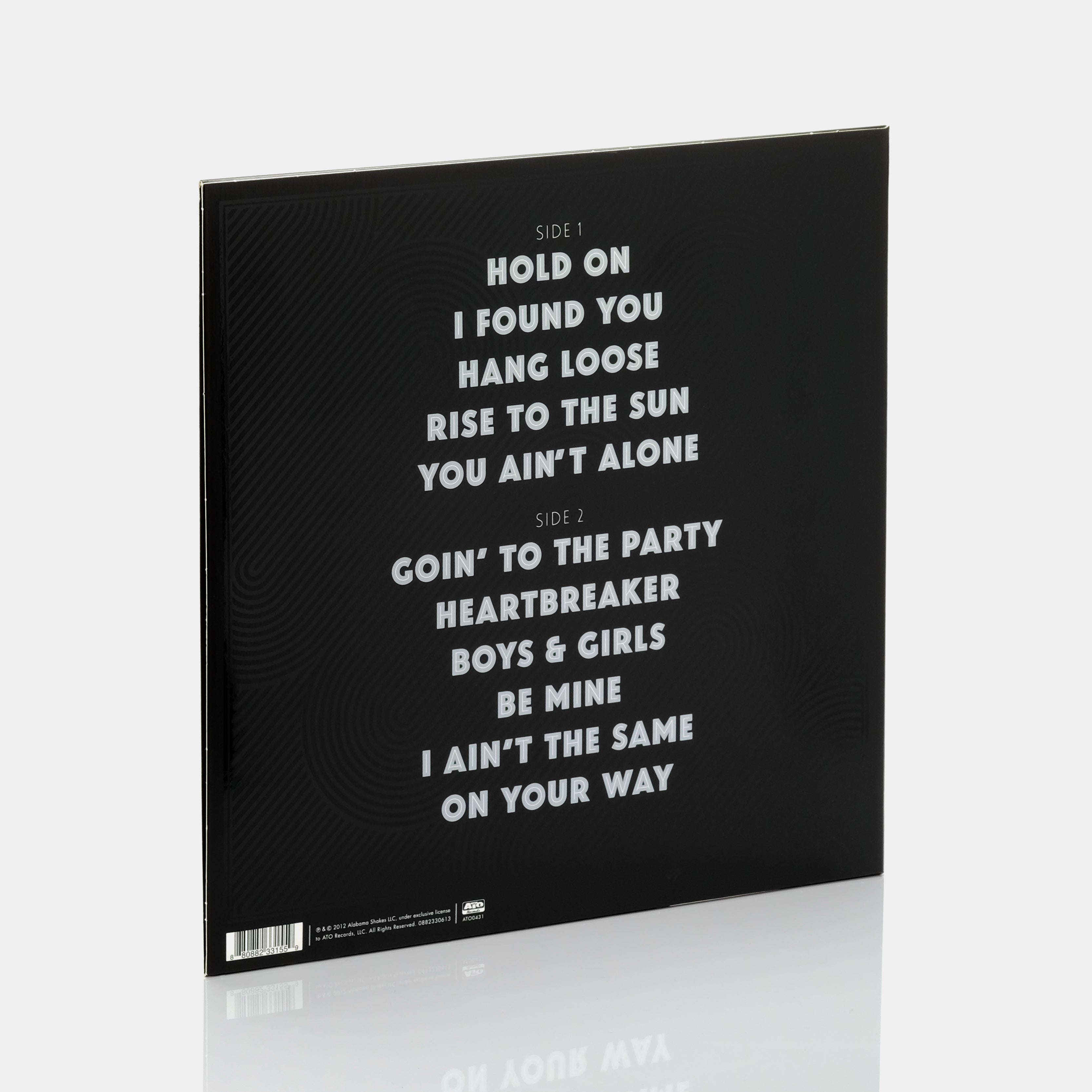 Alabama Shakes - Boys & Girls Limited Edition LP Pastel Pink & Purple Vinyl Record