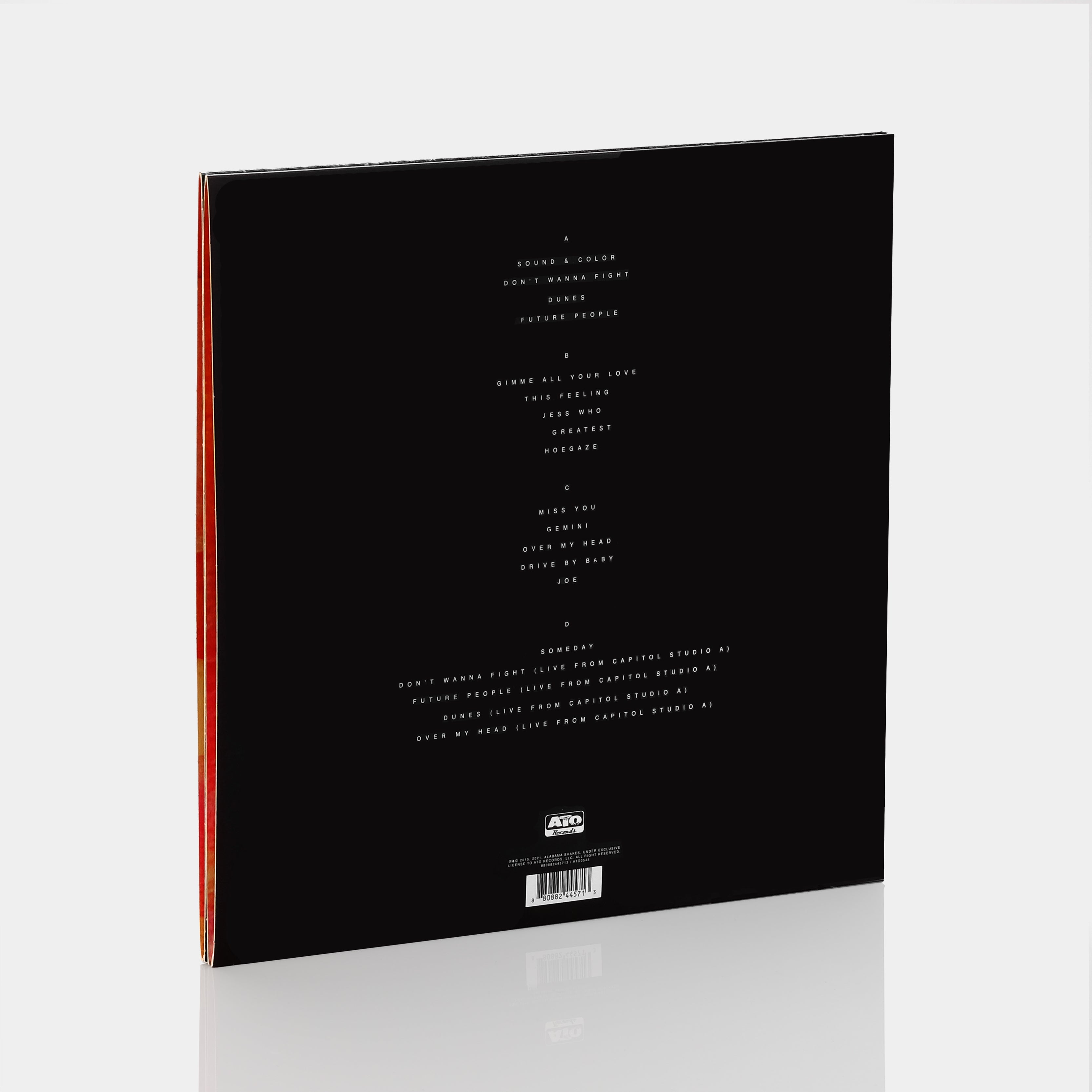 Alabama Shakes - Sound & Color (Deluxe Edition) 2xLP Red, Black & Pink Vinyl Record