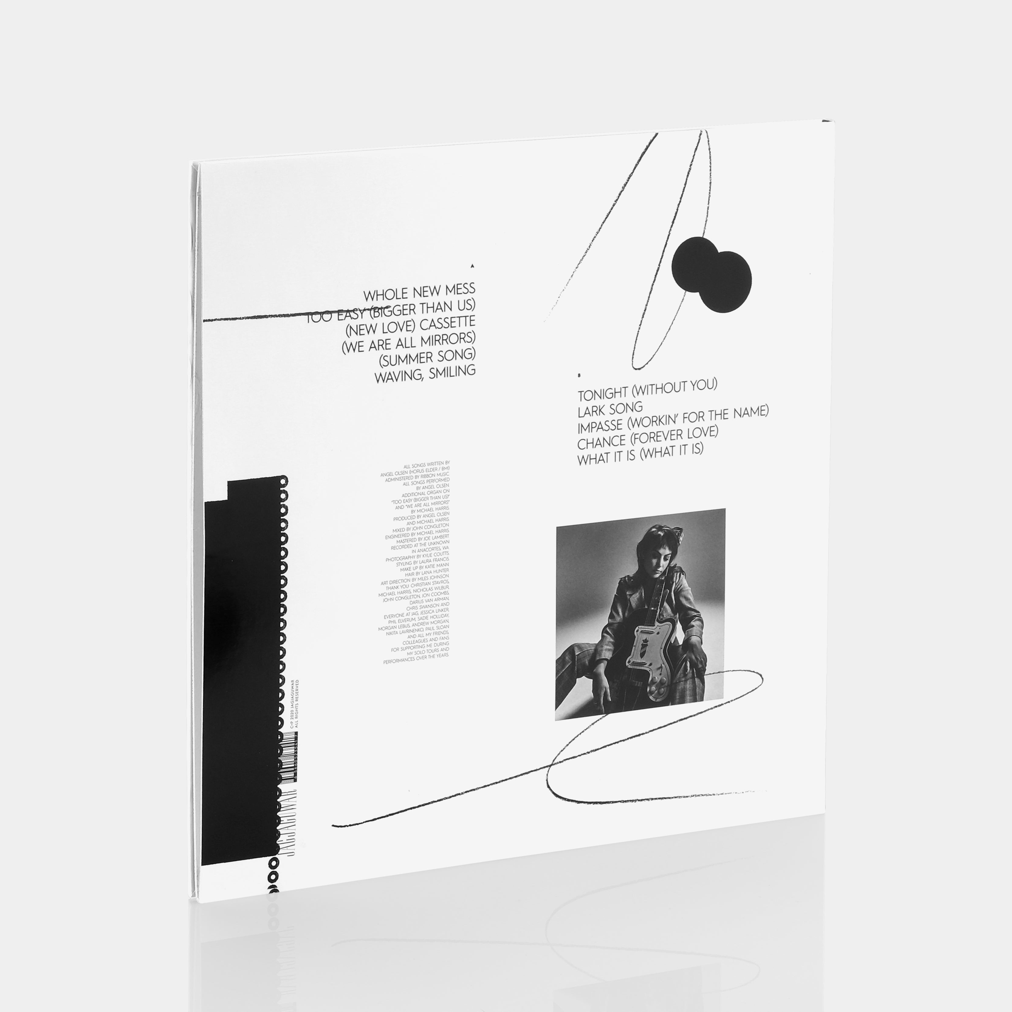 Angel Olsen - Whole New Mess LP Pink Glass Vinyl Record