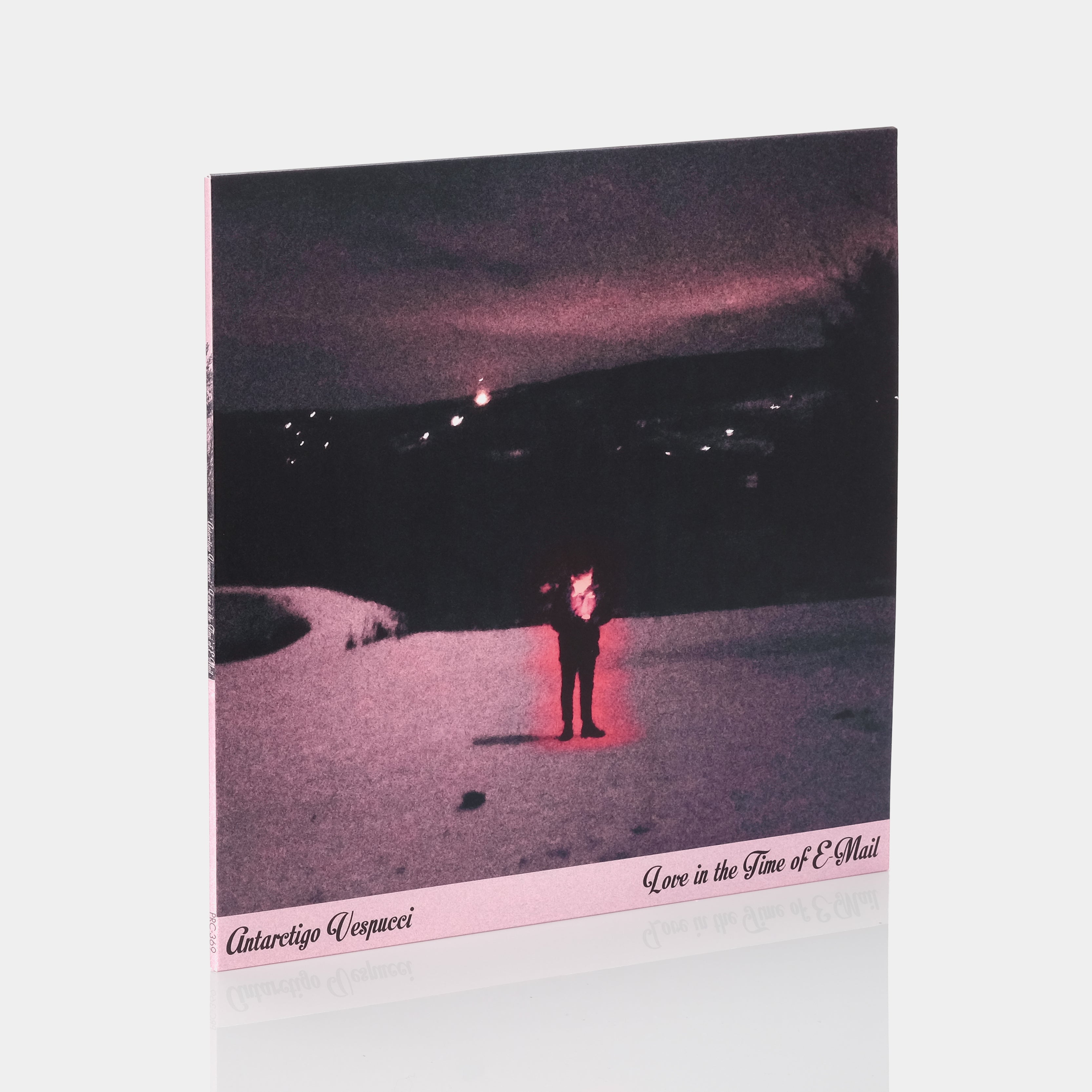 Antarctigo Vespucci - Love in the Time of E-Mail LP Black & Red Starburst Vinyl Record