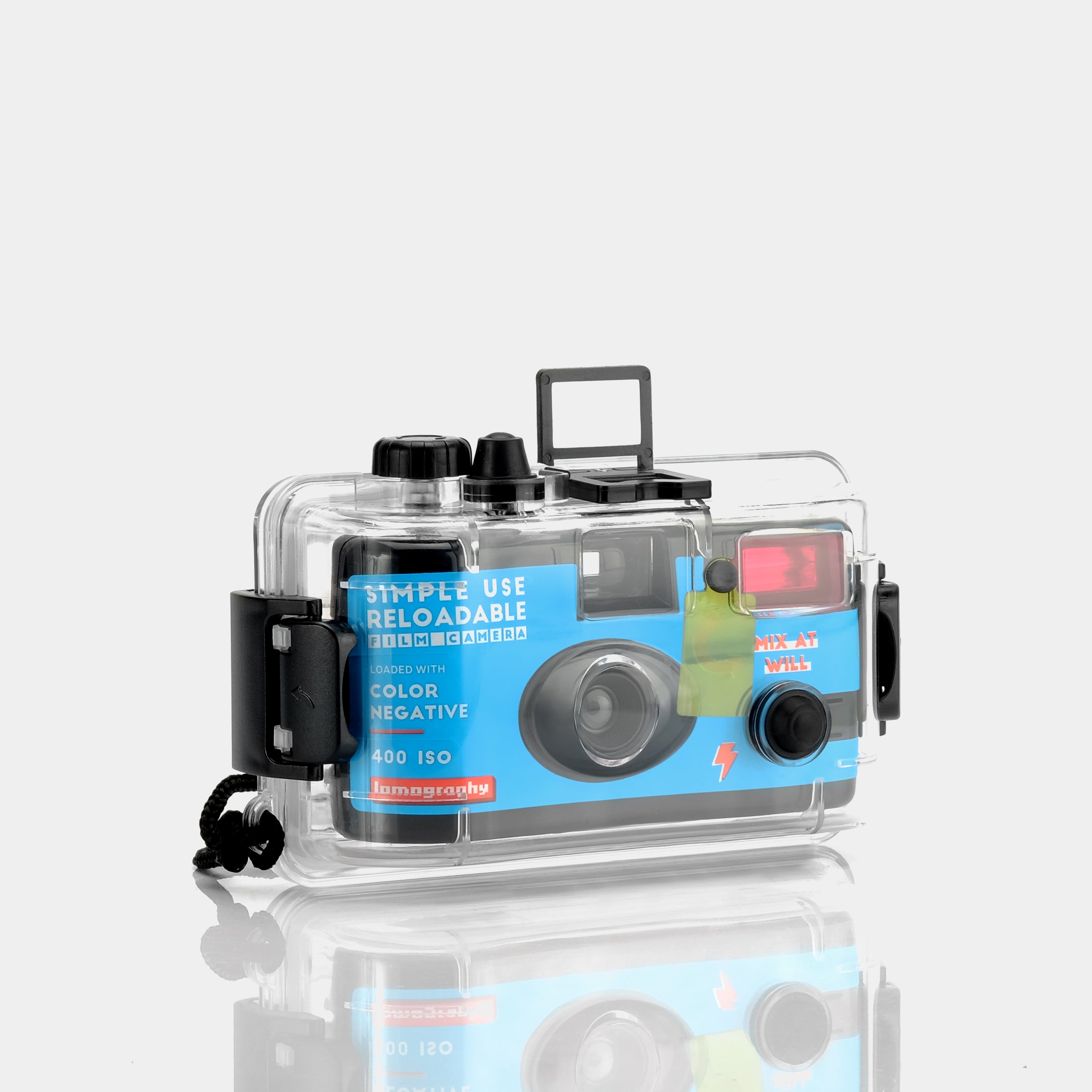 Lomography Analogue Aqua Underwater Simple Use 35mm Point and Shoot Film Camera