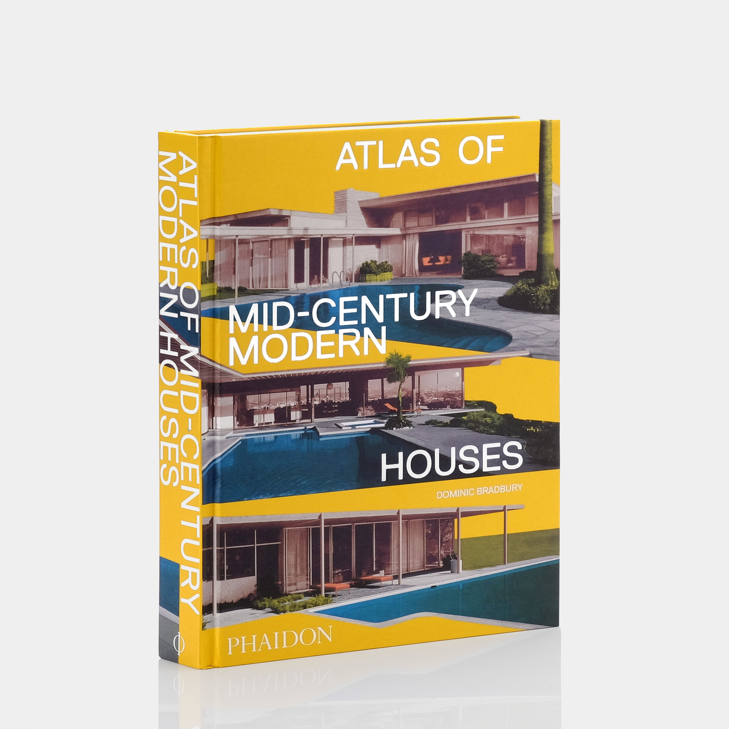 Atlas of Mid-Century Modern Houses by Dominic Bradbury Phaidon Book