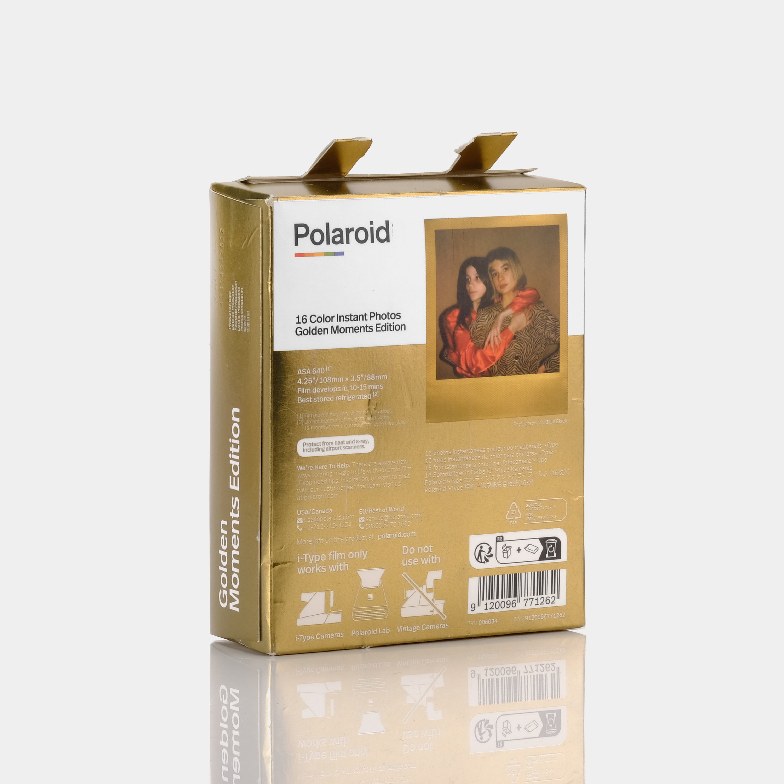 Discounted Polaroid i-Type Gold Moments Edition Color Instant Film (2 Pack)