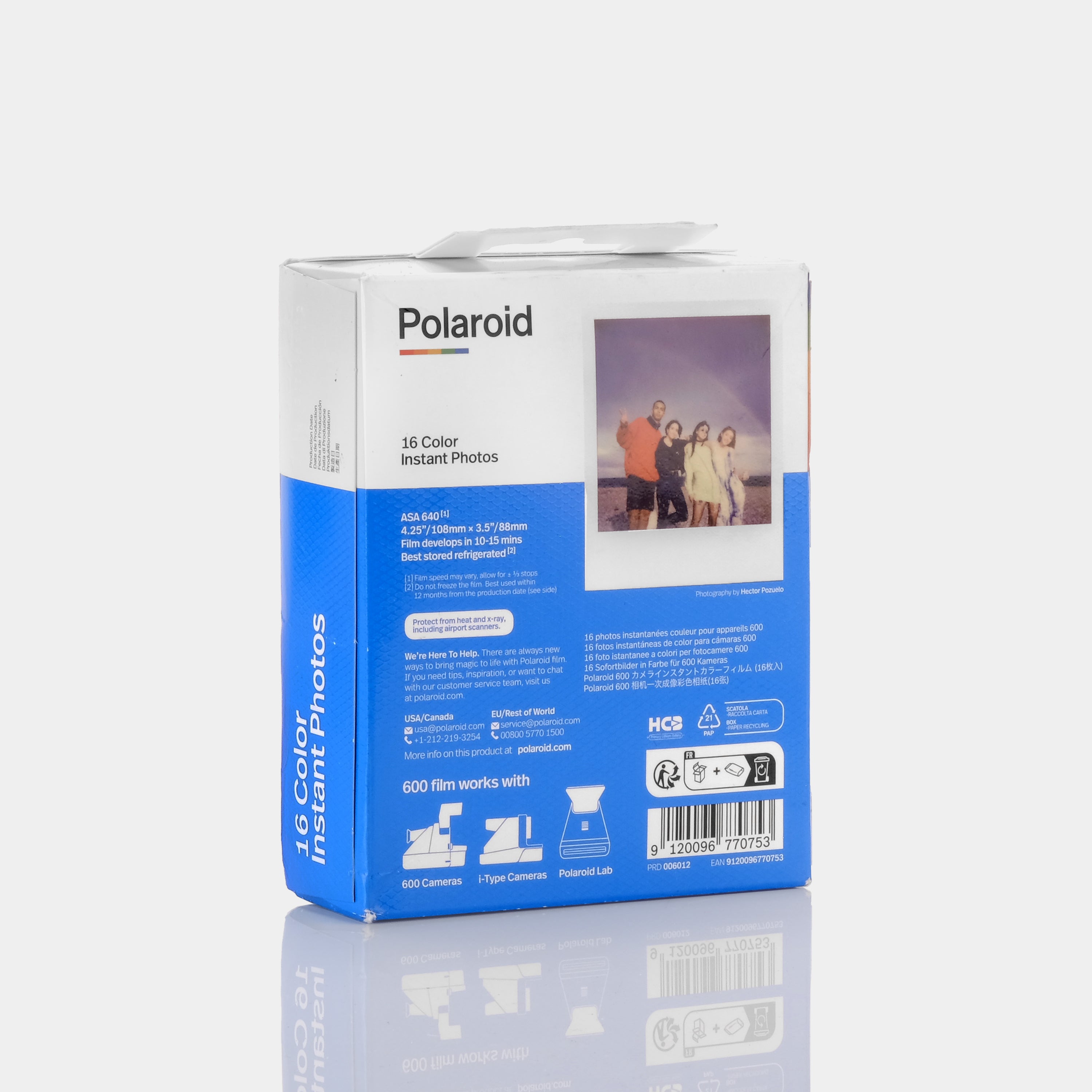 Discounted Polaroid 600 Color Instant Film (2 Pack)