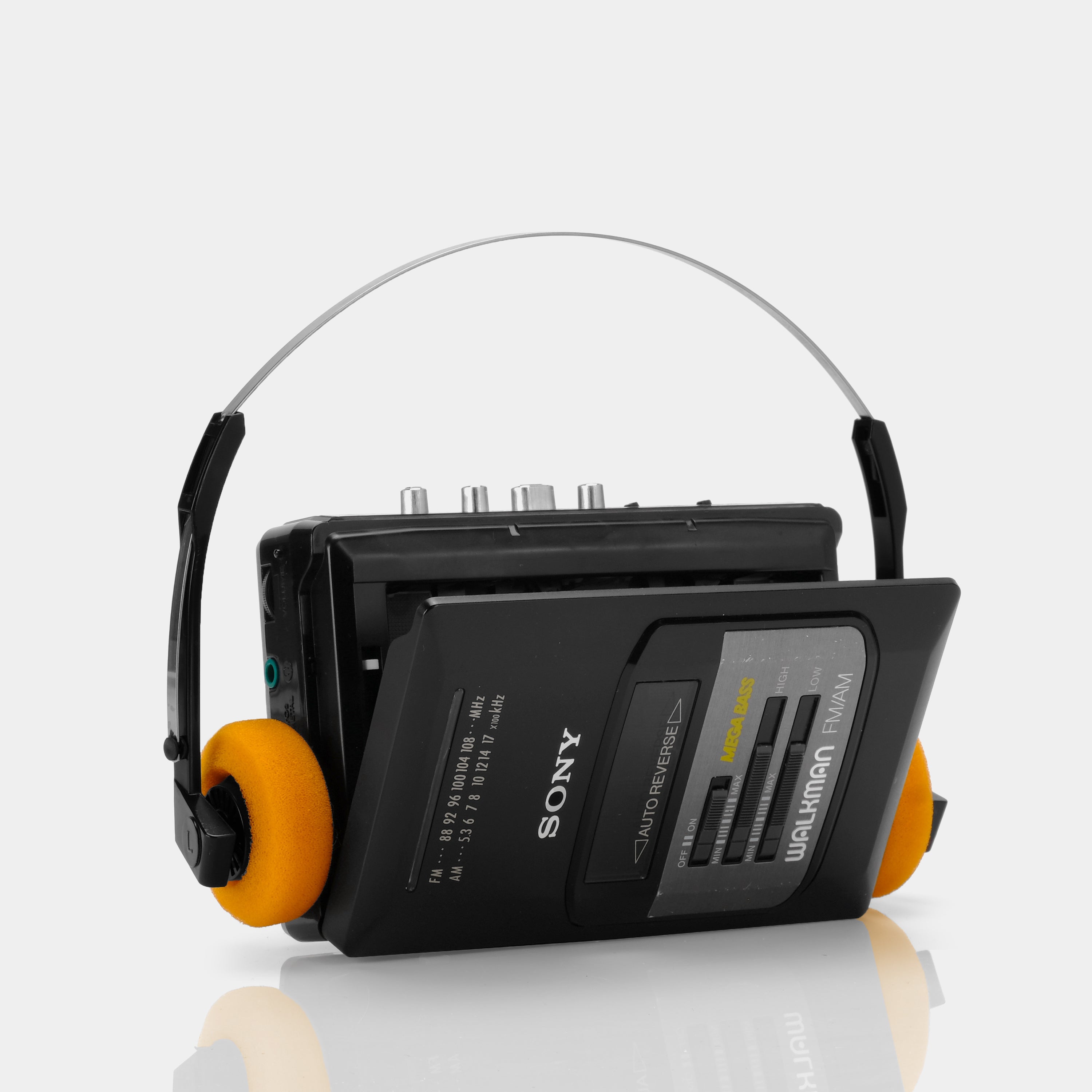 Sony Walkman WM-AF50 MEGA BASS AM/FM Radio Cassette Player (B-Grade)