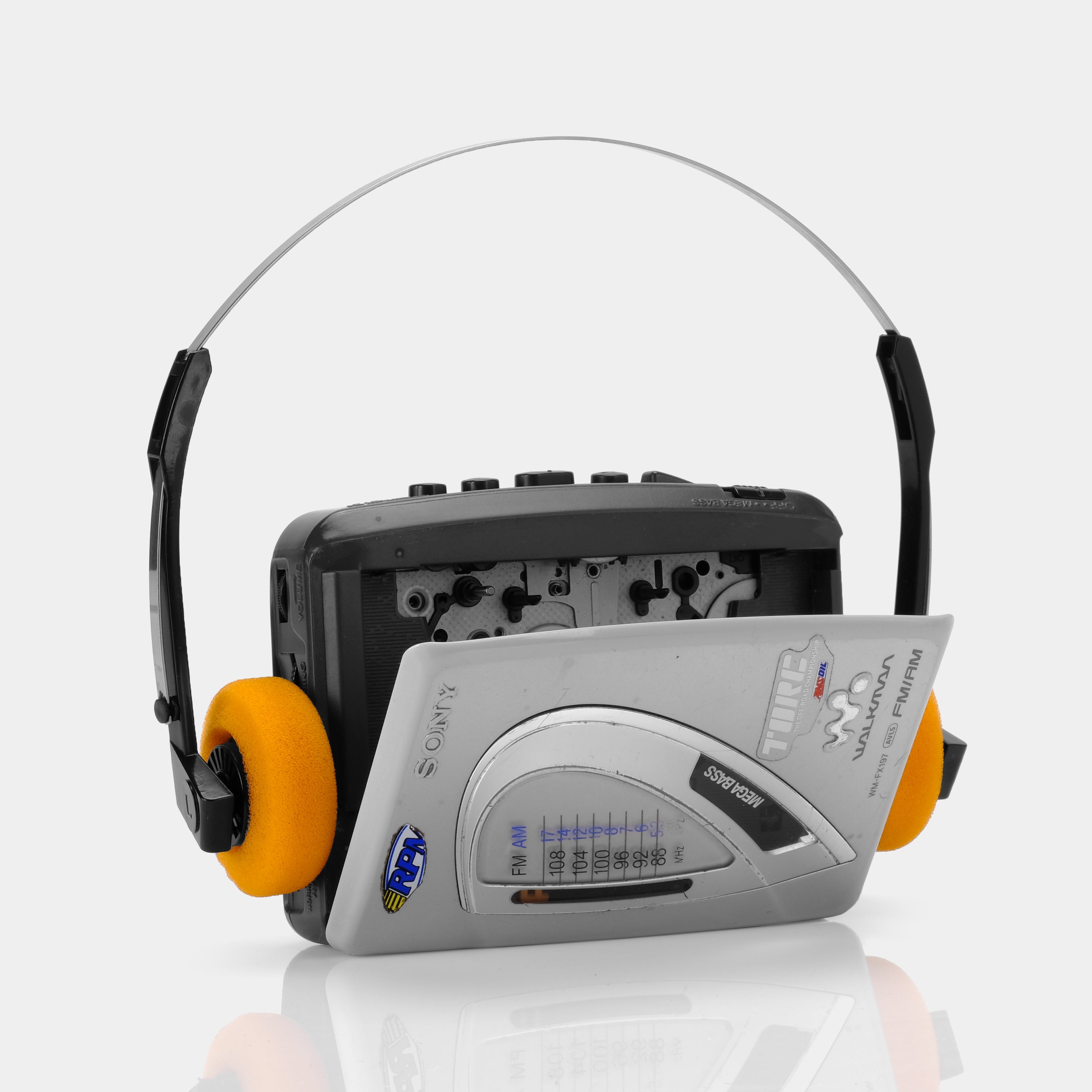 Sony Walkman WM-FX197 FM/AM Mega Bass Portable Cassette Player (B-Grade)