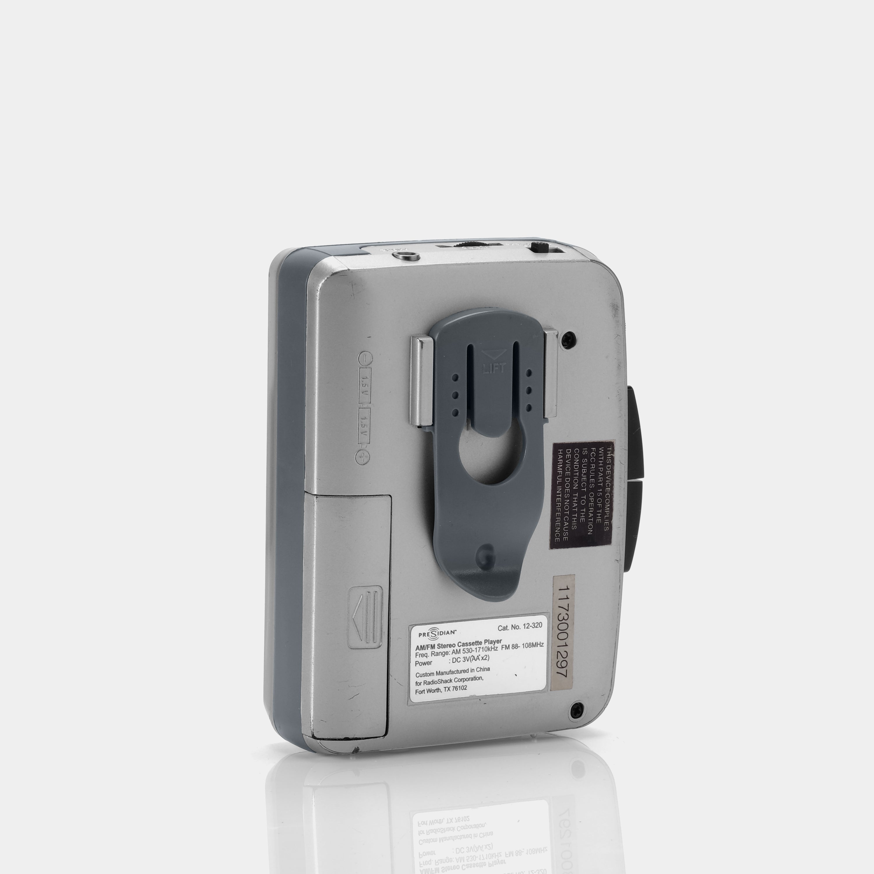 Presidian 12-320 AM/FM Portable Cassette Player (B-Grade)