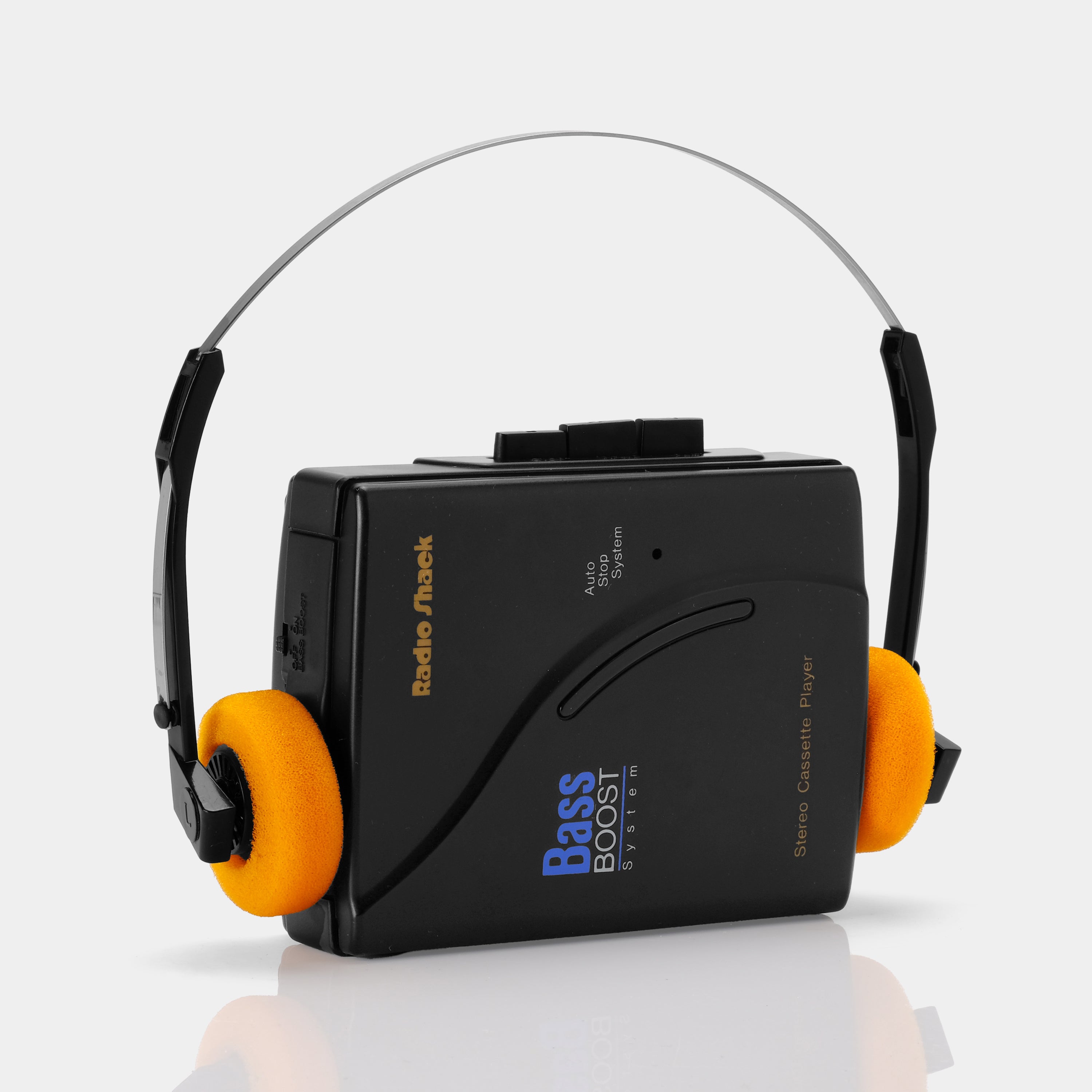 Radio Shack SCP-63 Stereo Cassette Player with Box (B-Grade)