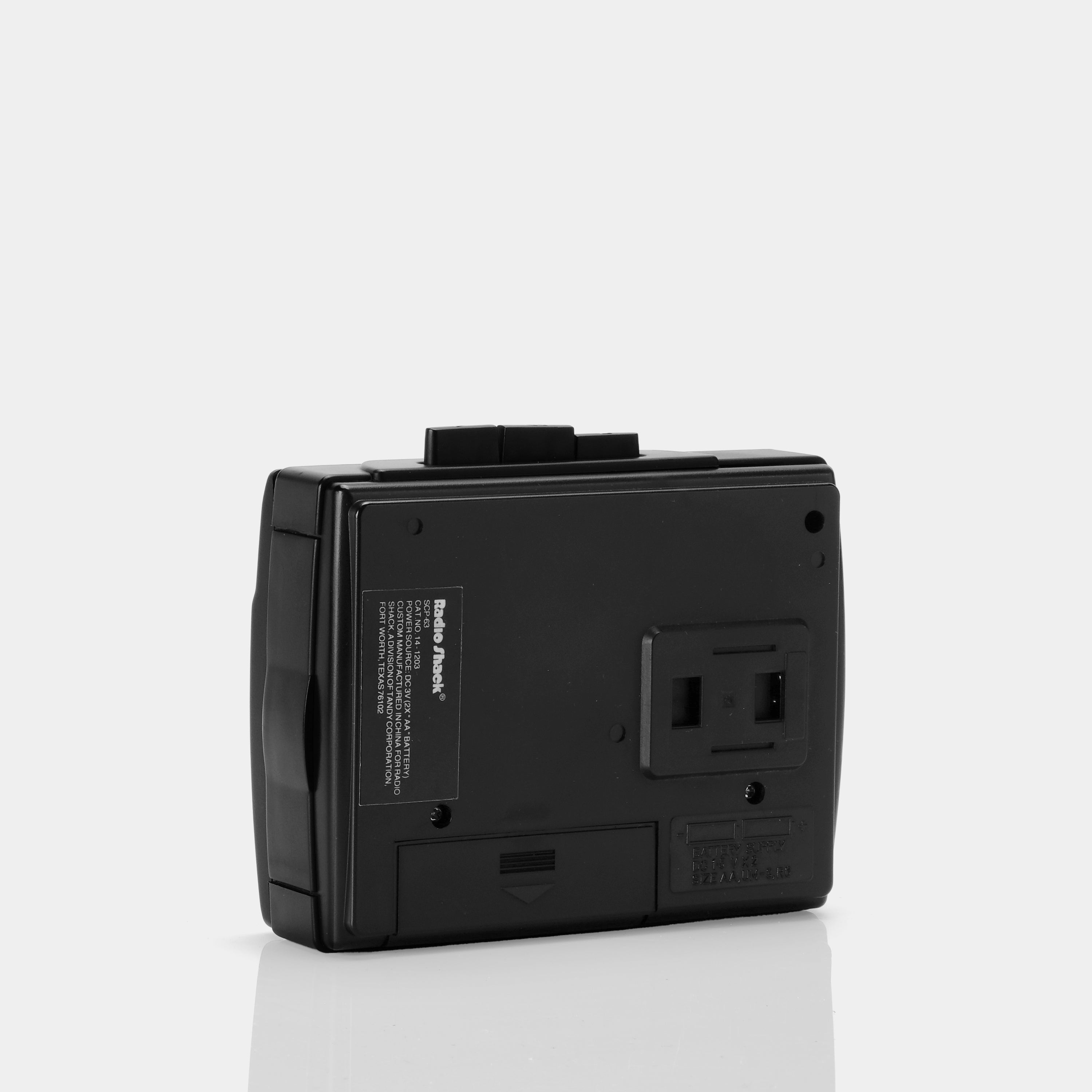 Radio Shack SCP-63 Stereo Cassette Player with Box (B-Grade)