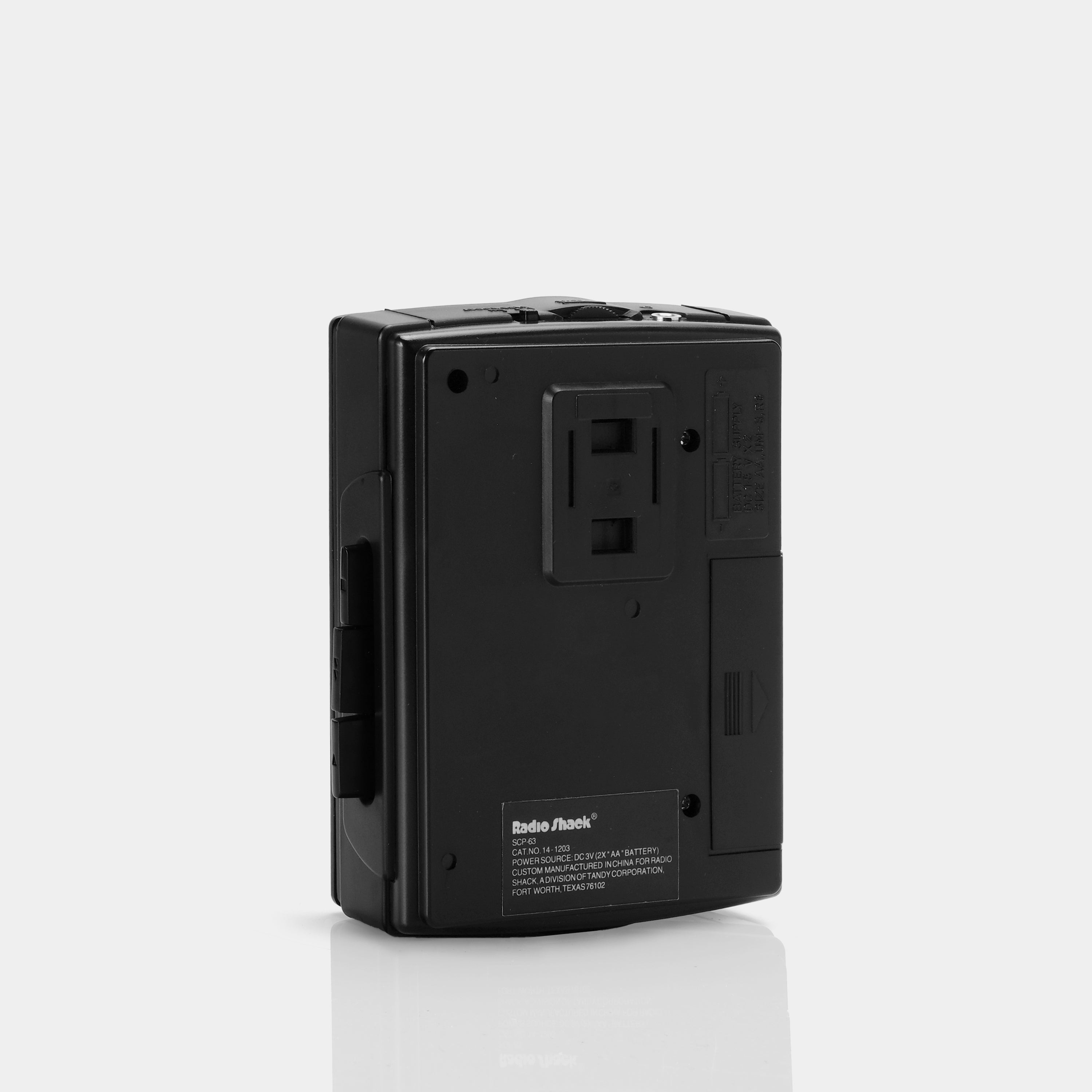 Radio Shack SCP-63 Stereo Cassette Player with Box (B-Grade)