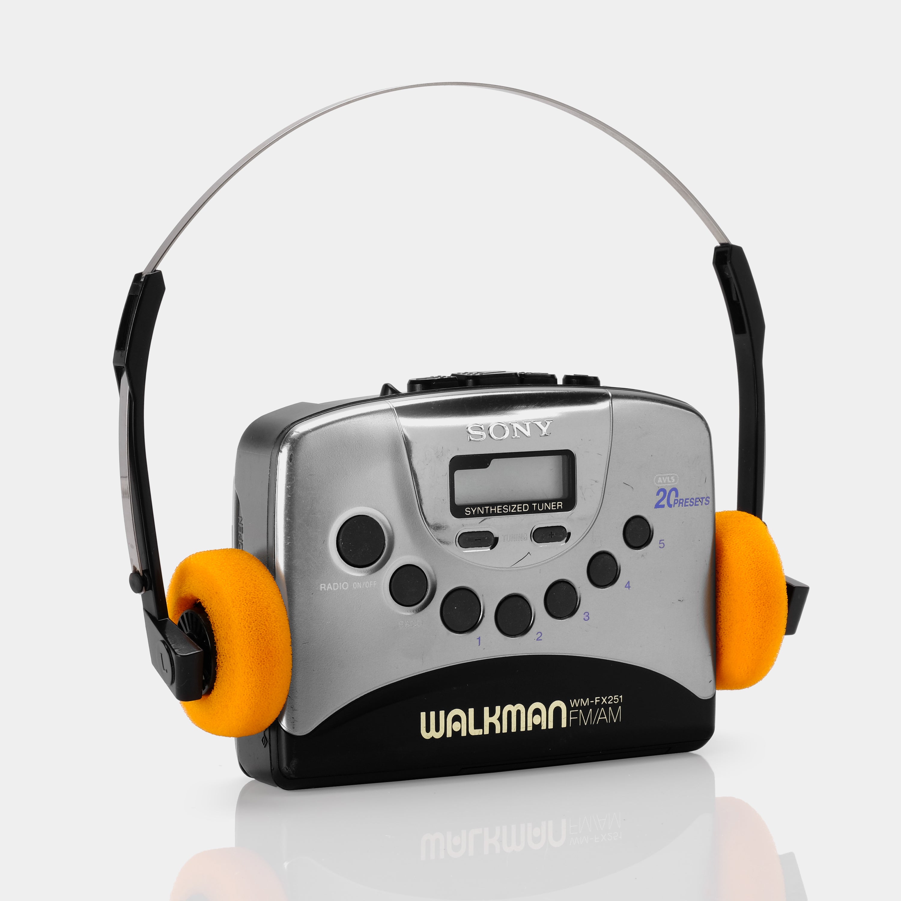 Sony Walkman WM-FX251 AM/FM Portable Cassette Player (B-Grade)