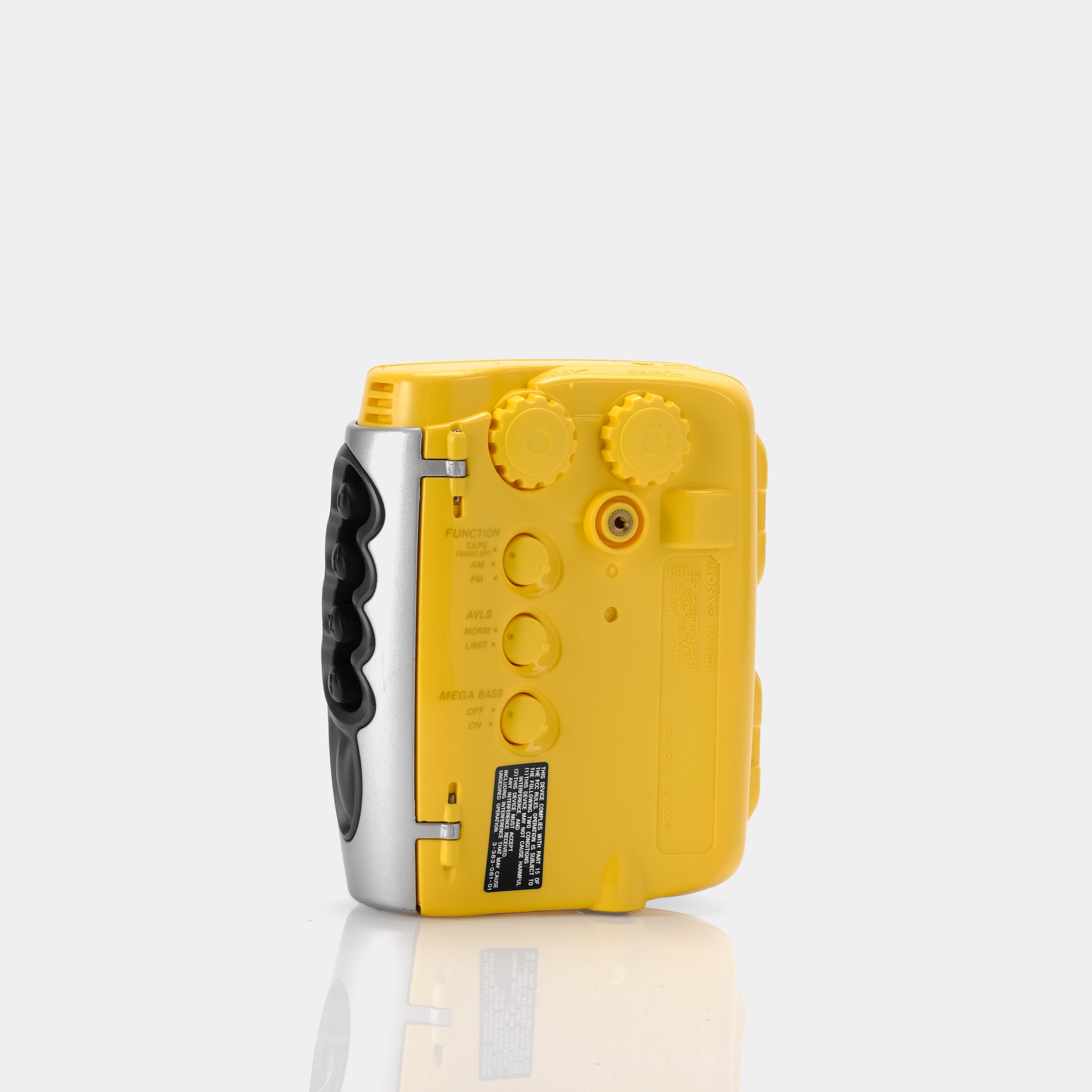 Sony Sports Walkman WM-FS111 Yellow AM/FM Portable Cassette Player (B-Grade)