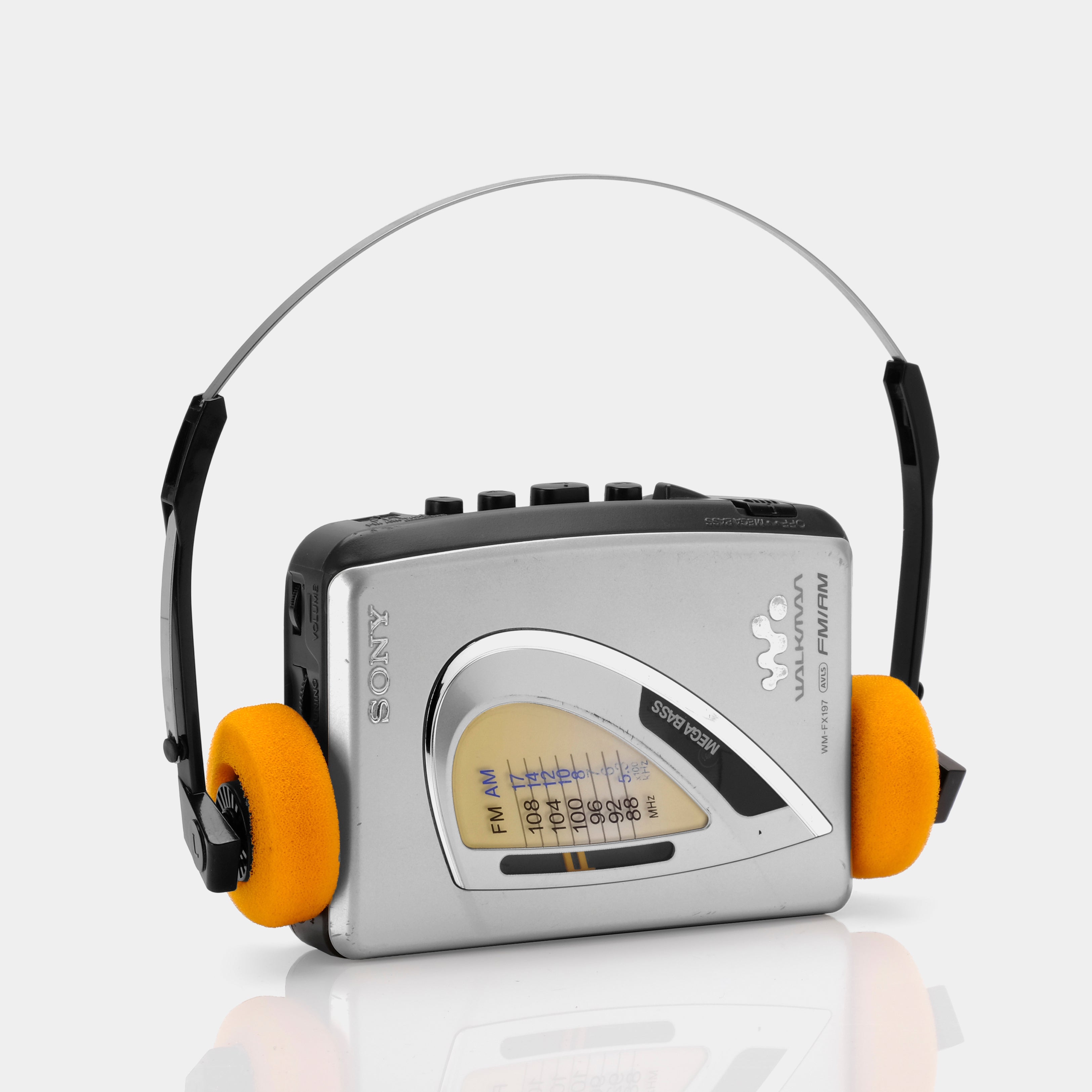 Sony Walkman WM-FX197 AM/FM Portable Cassette Player (B-Grade)