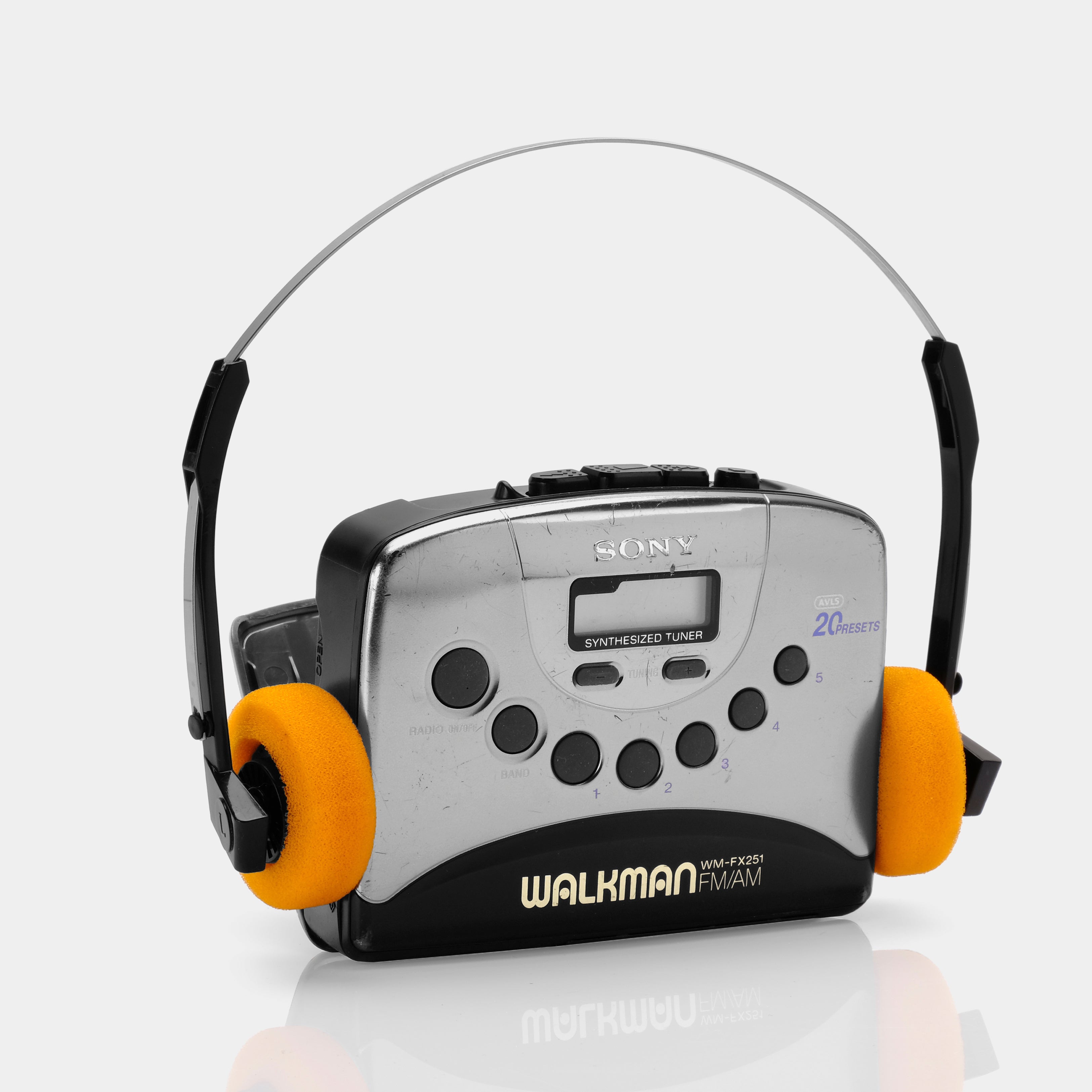 Sony Walkman WM-FX251 AM/FM Portable Cassette Player (B-Grade)