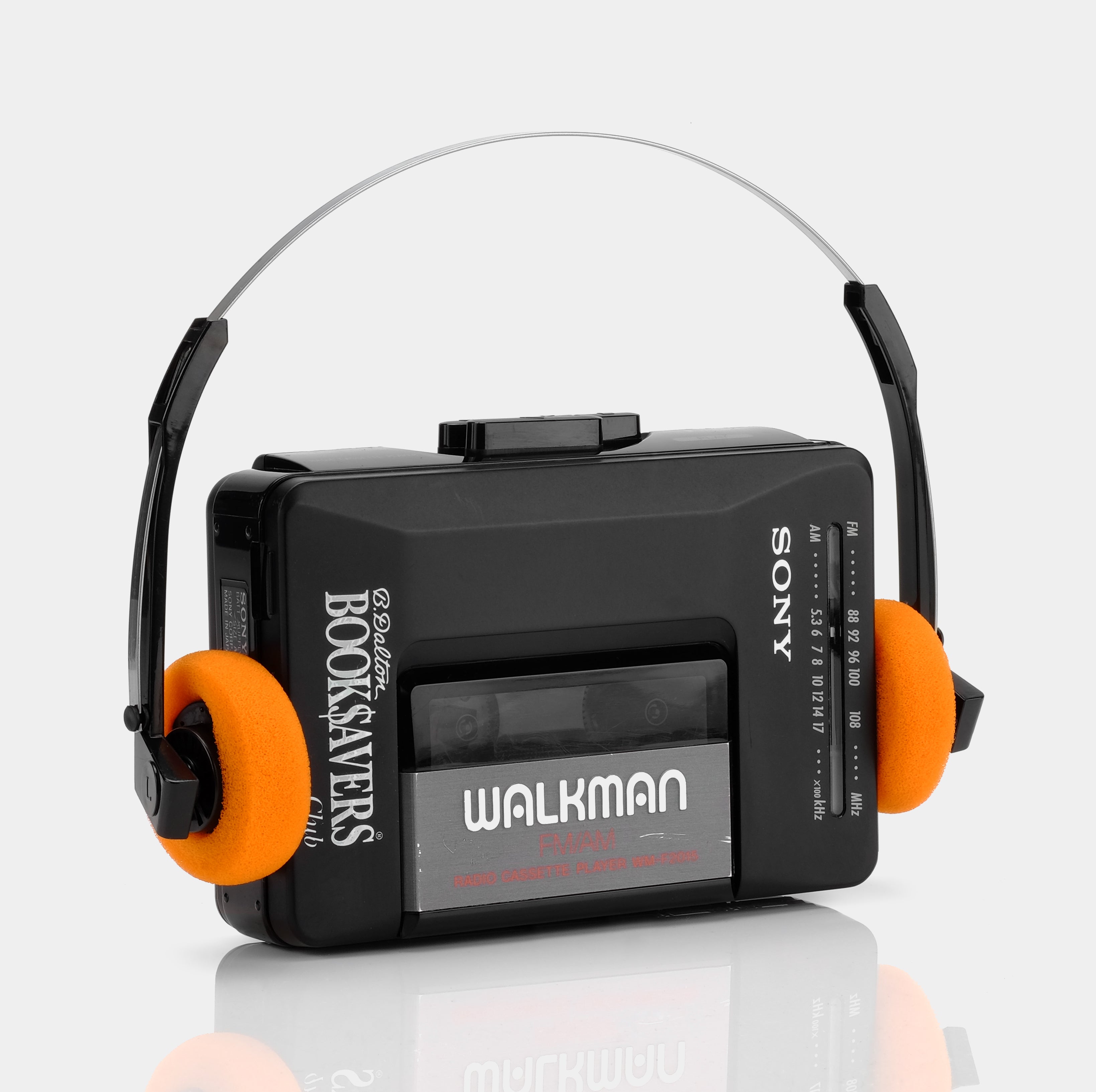 Sony Walkman WM-F2015 B. Dalton Booksavers Club Promo AM/FM Portable Cassette Player