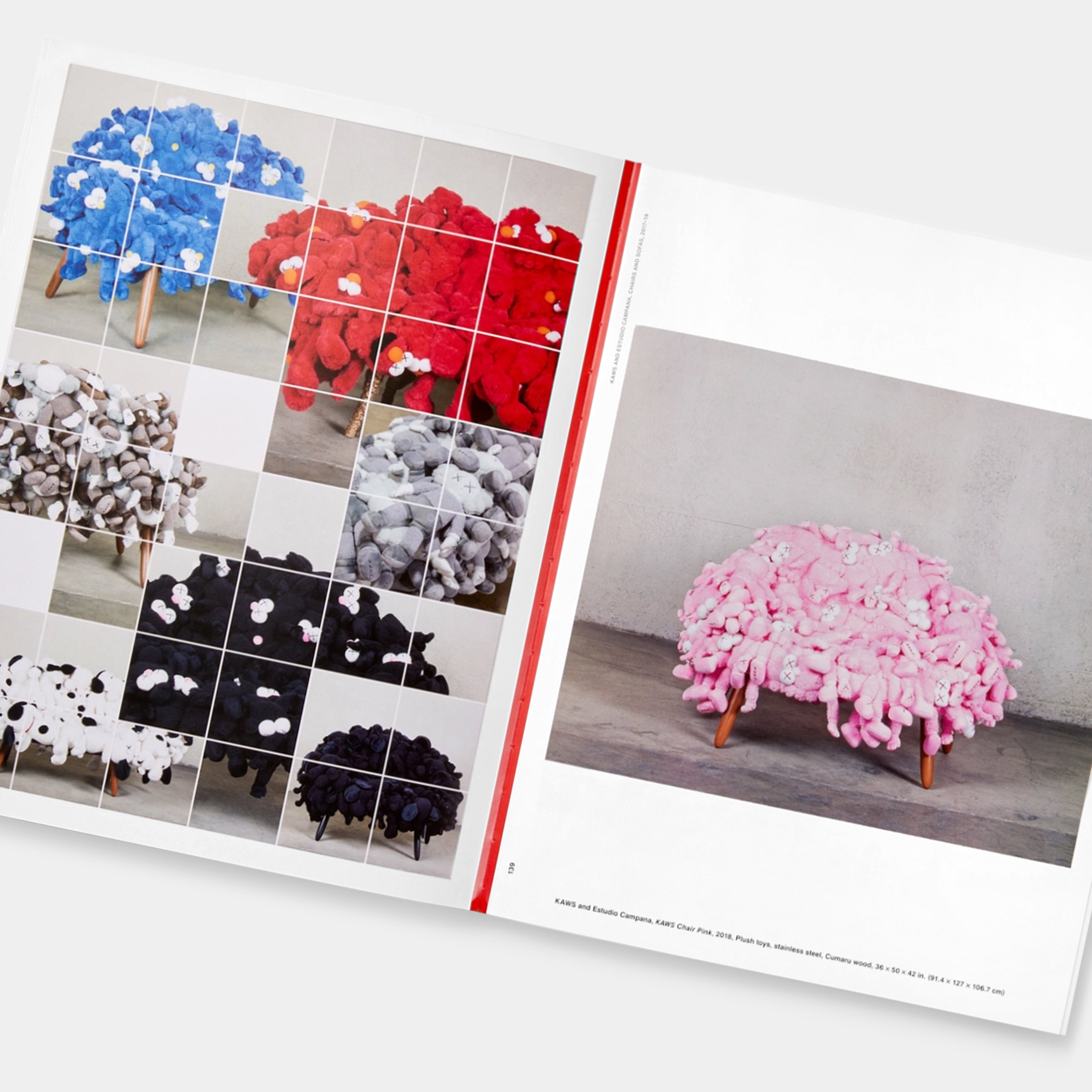 KAWS: WHAT PARTY (Black on Pink edition) Phaidon Book