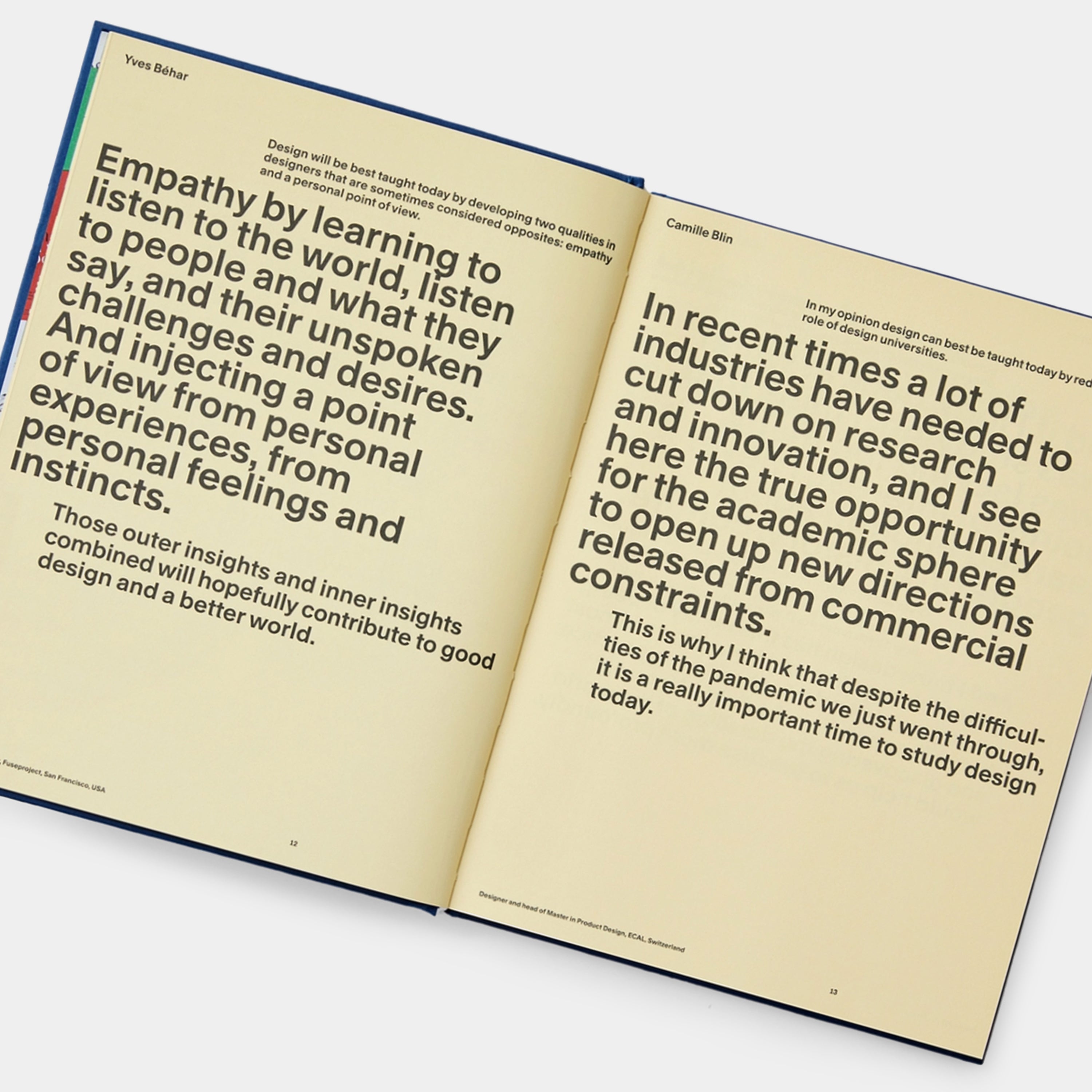 The ECAL Manual of Style: How to best teach design today? Phaidon Book