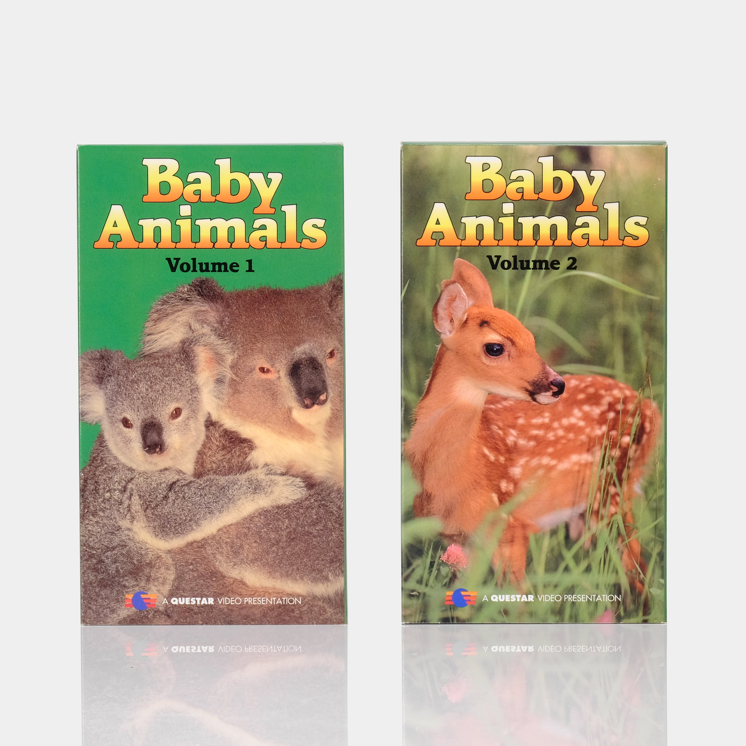 The World Of Baby Animals VHS Tape Set