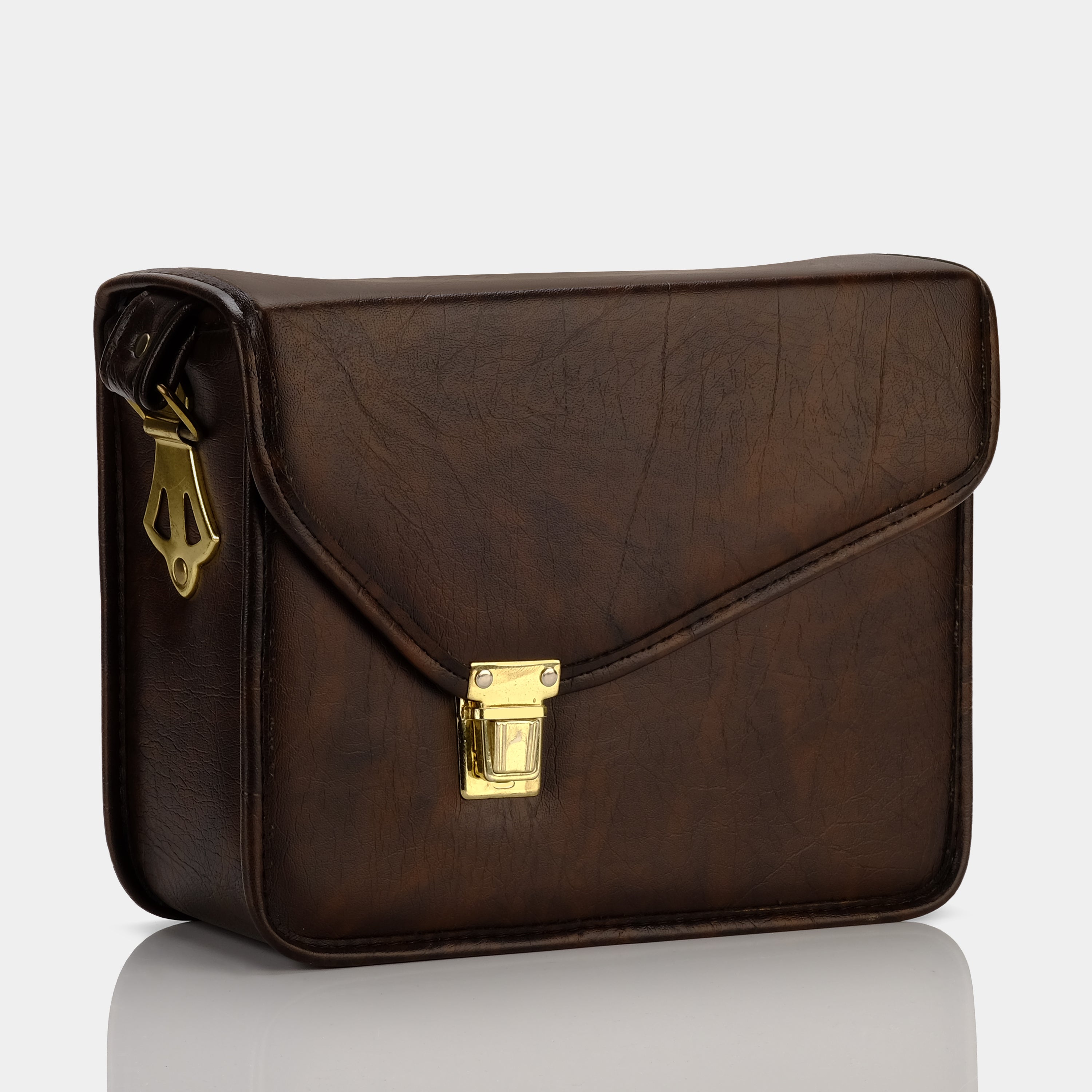 Angled Closure Folding Instant Camera Case