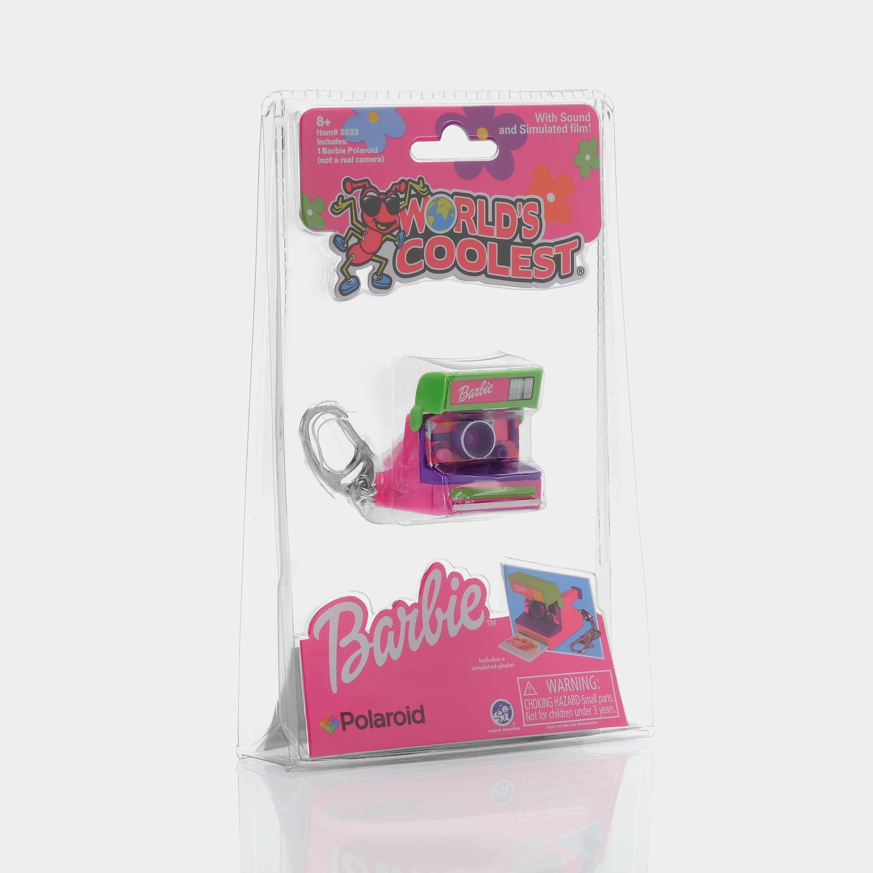 World's Coolest Barbie Polaroid 600 Keychain