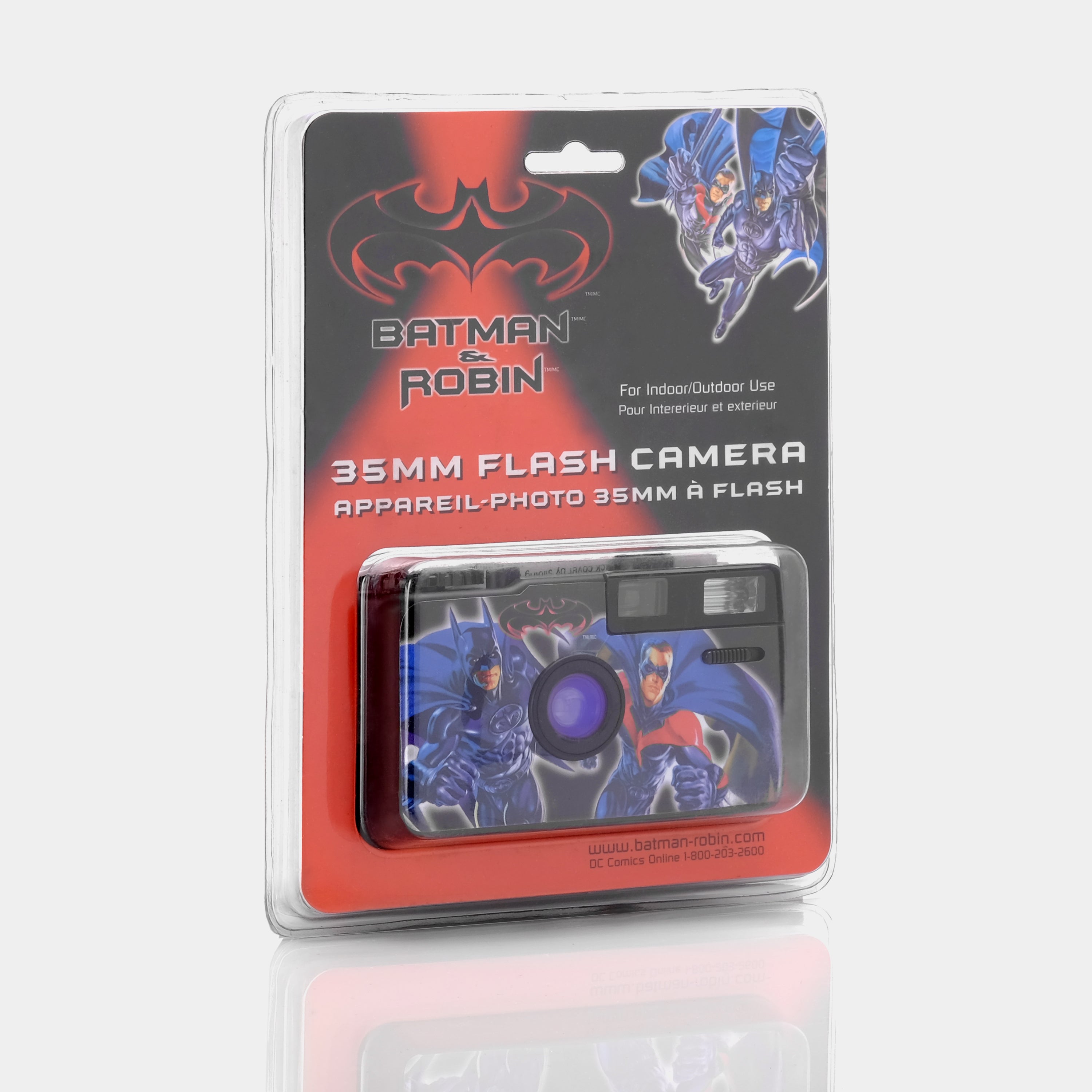 Batman & Robin 35mm Point and Shoot Film Camera (New In Packaging)