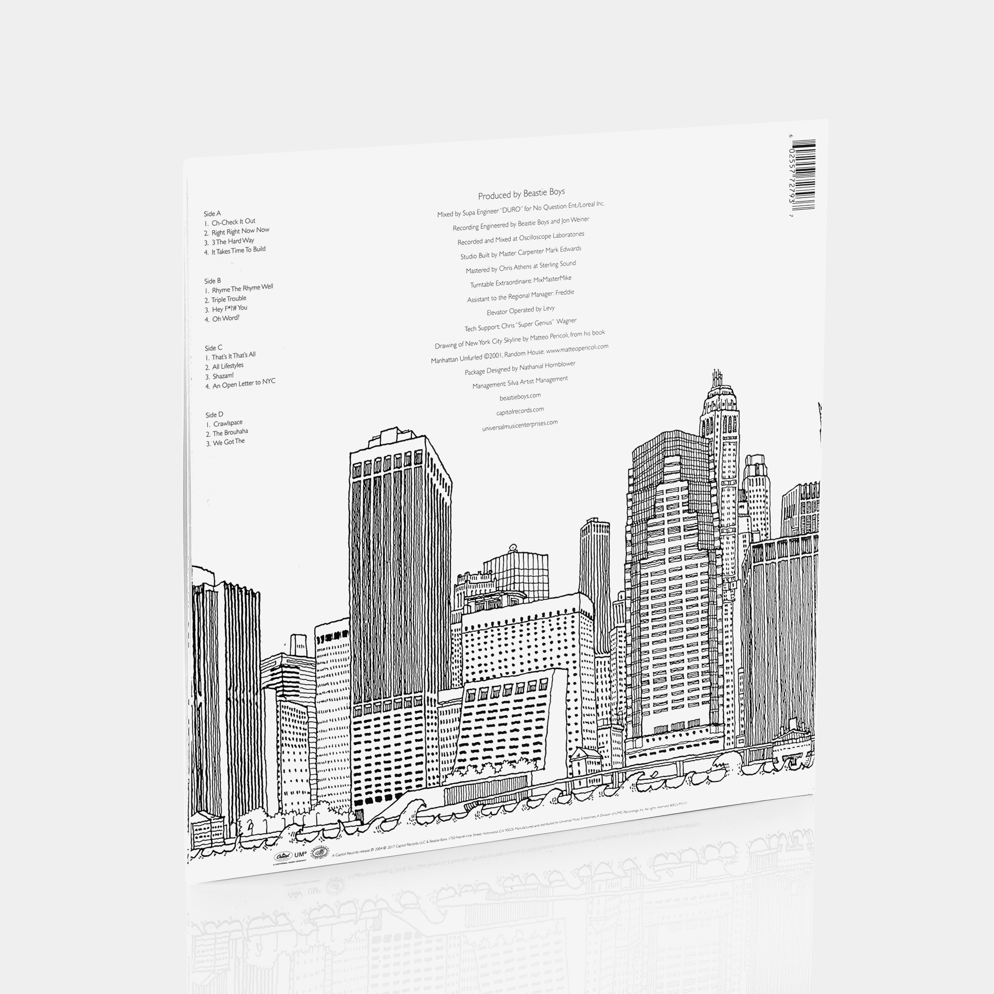 Beastie Boys - To The 5 Boroughs (Indie Exclusive) LP Blue Vinyl Record