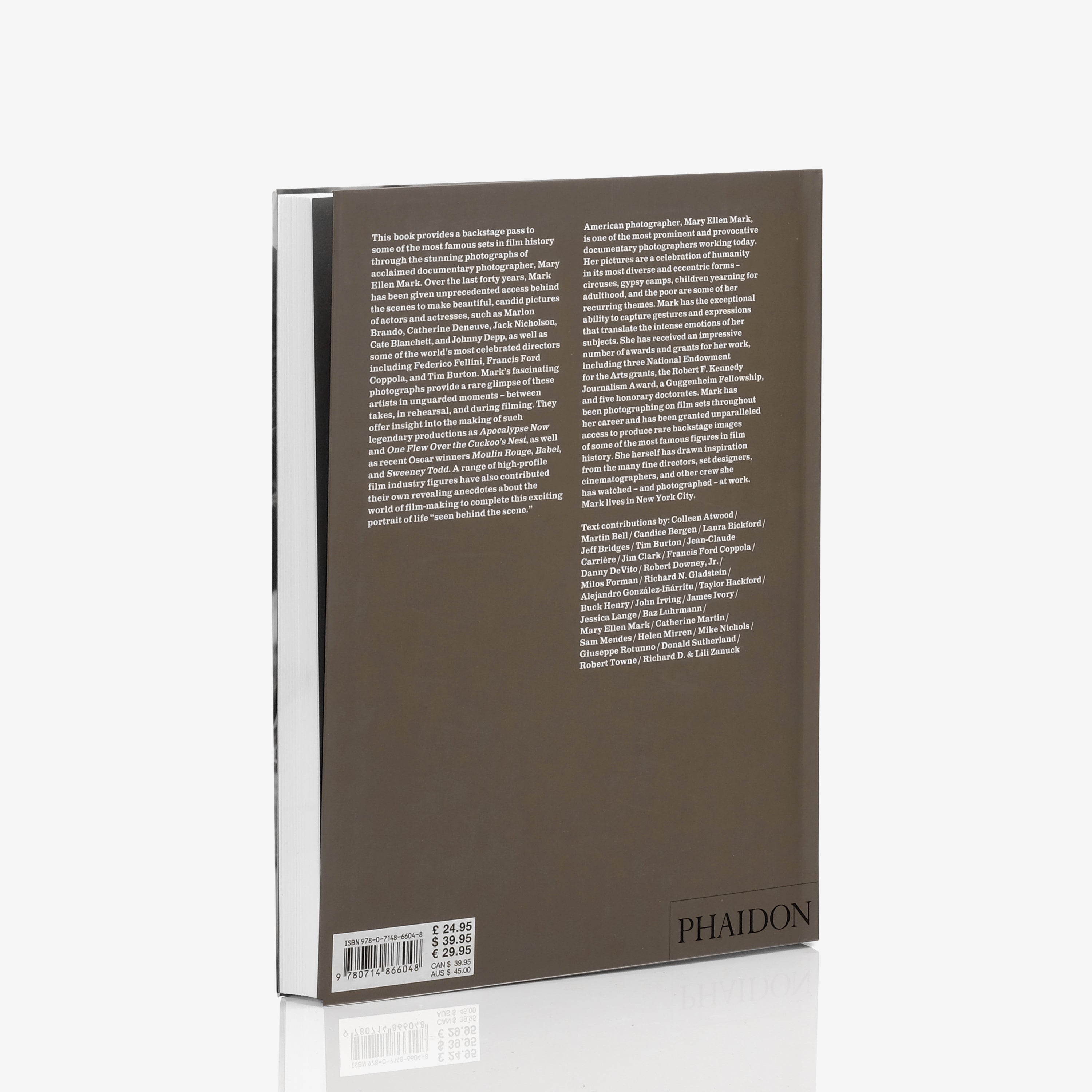 Seen Behind the Scene by Mary Ellen Mark Phaidon Book