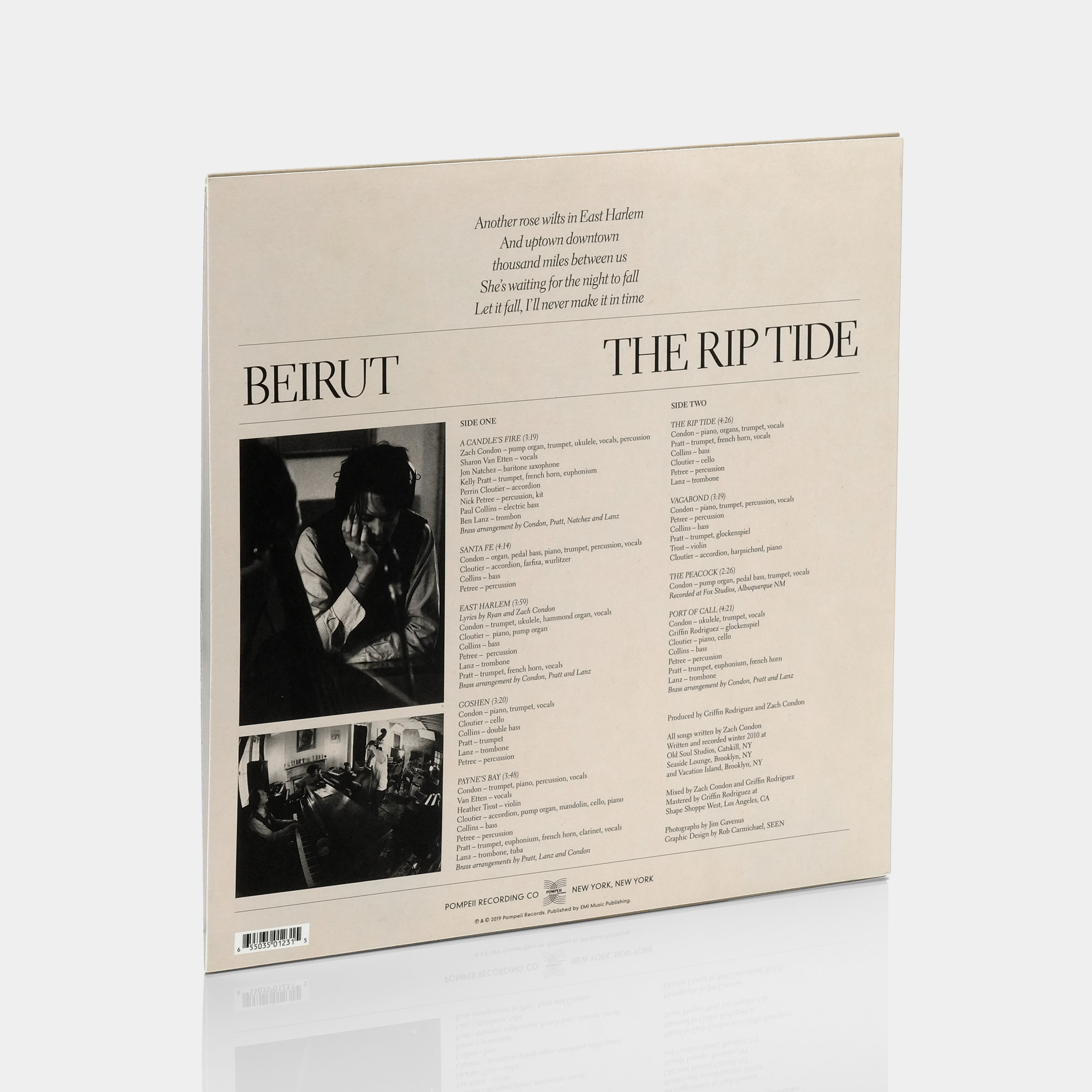 Beirut - The Rip Tide LP Vinyl Record