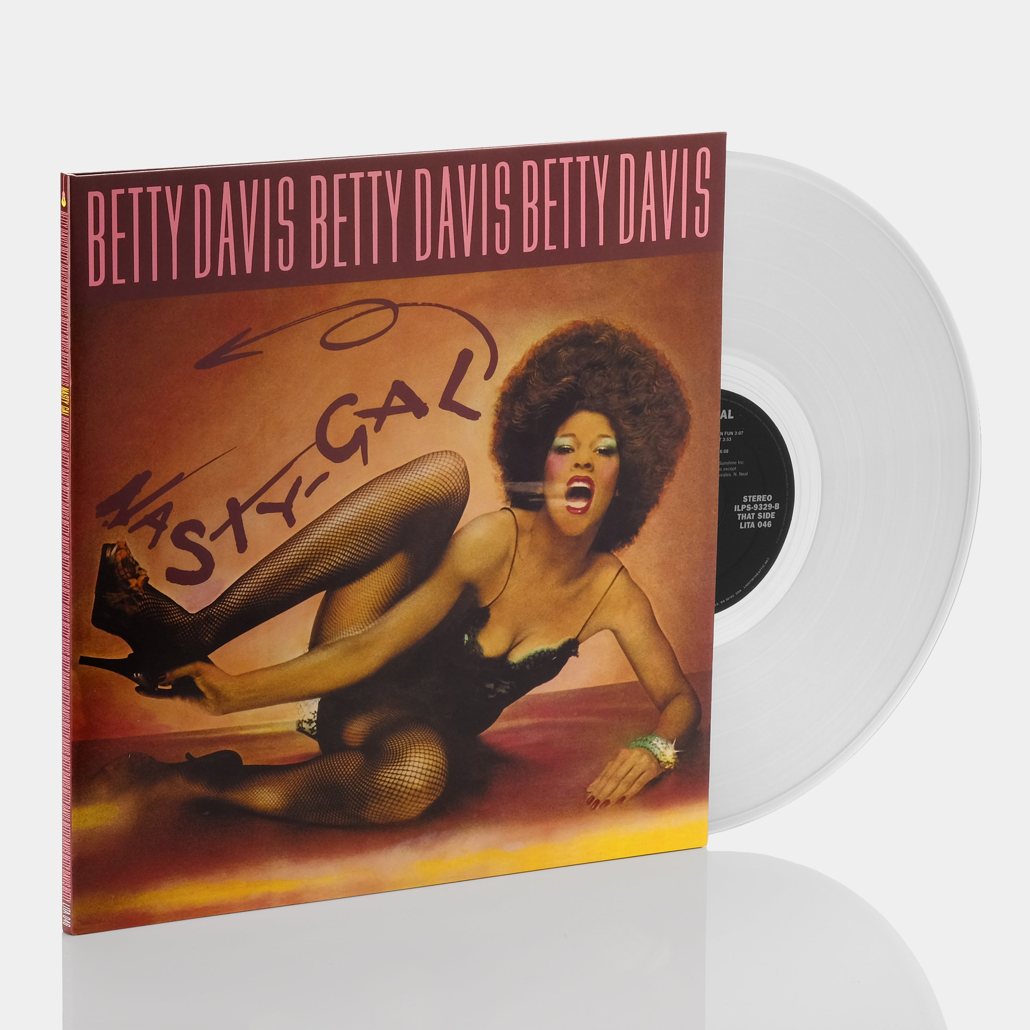 Betty Davis - Nasty Gal LP Clear Vinyl Record