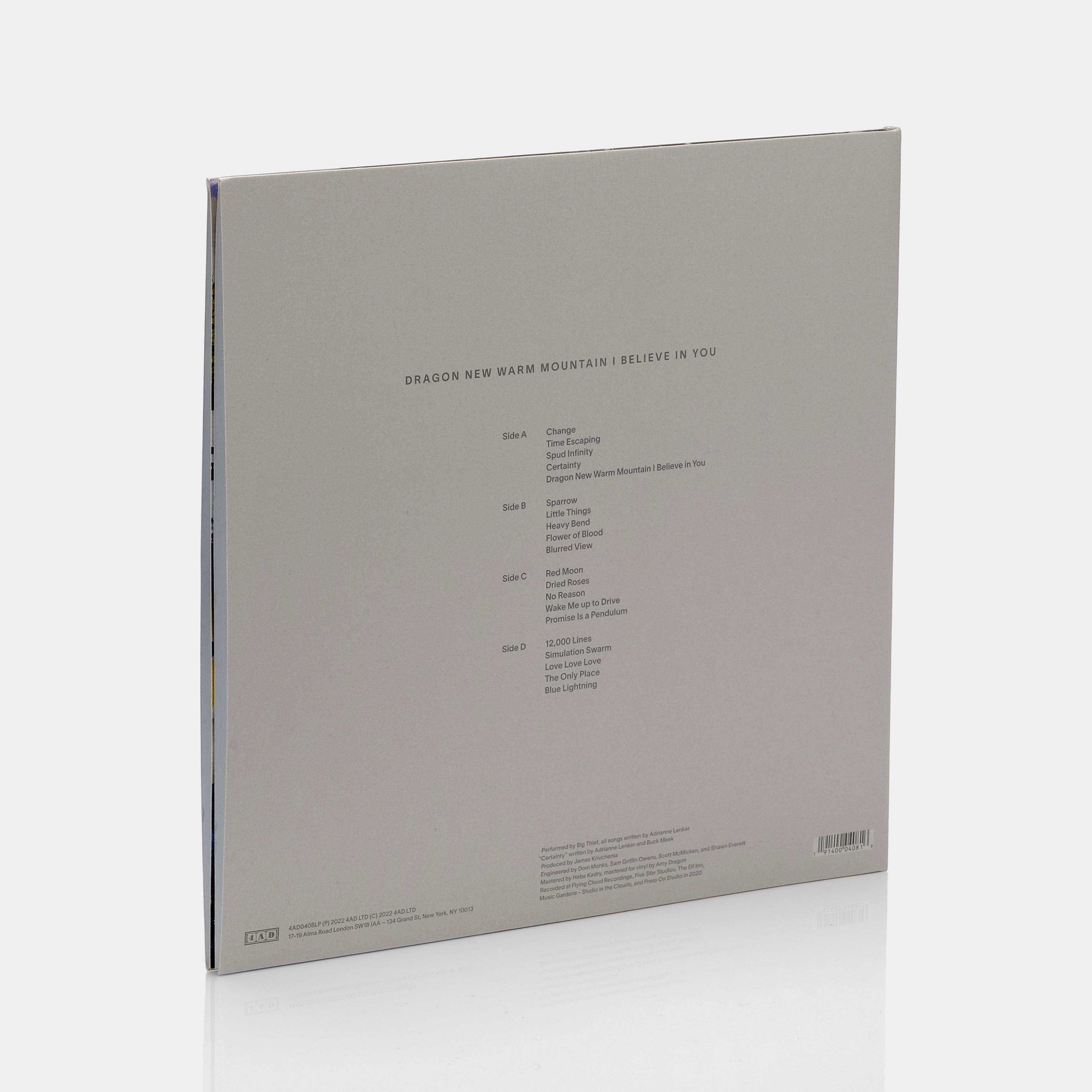 Big Thief - Dragon New Warm Mountain I Believe In You 2xLP Vinyl Record